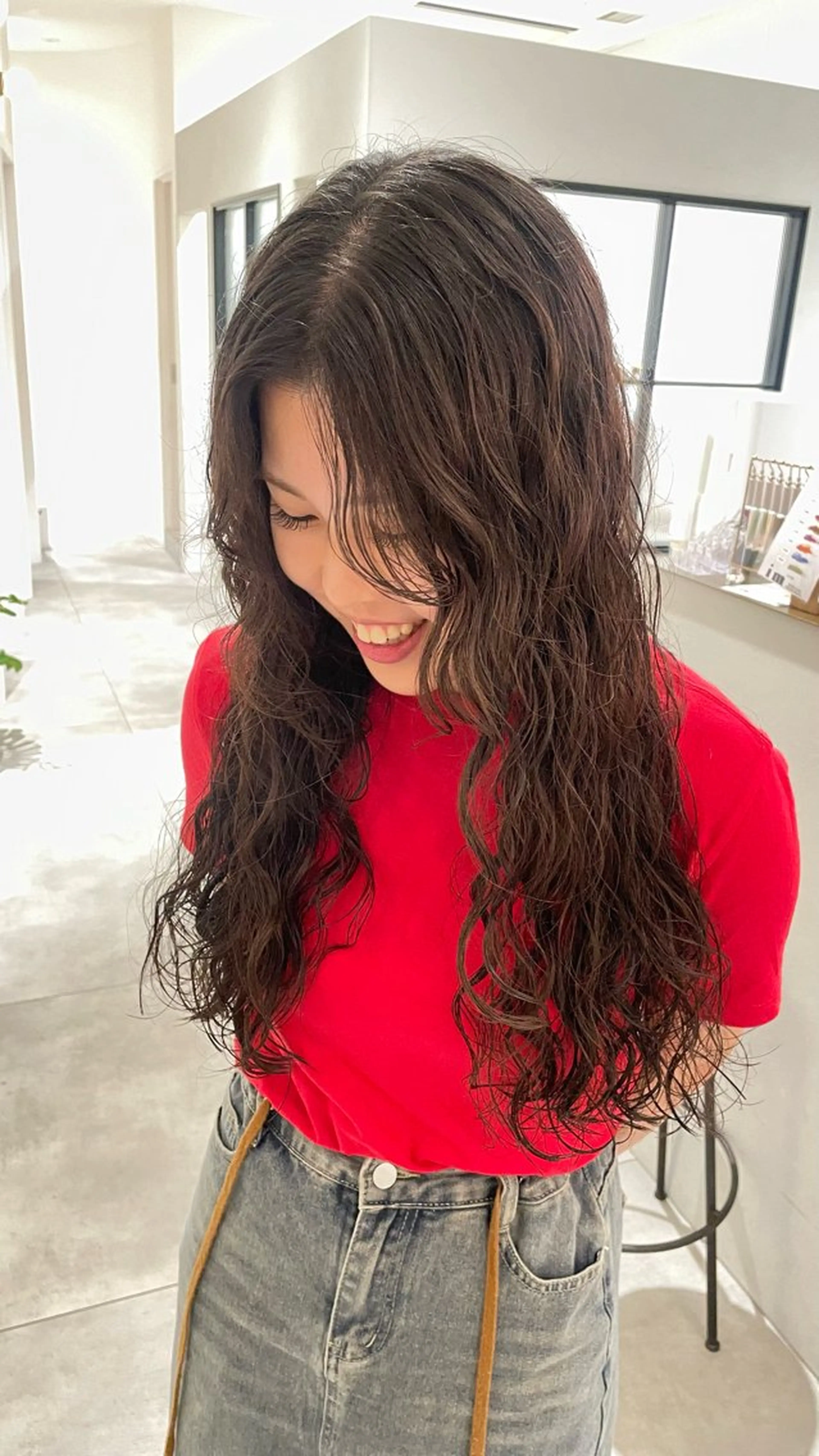 ロング パーマ 天王寺美容室/ アヤカのヘアスタイル