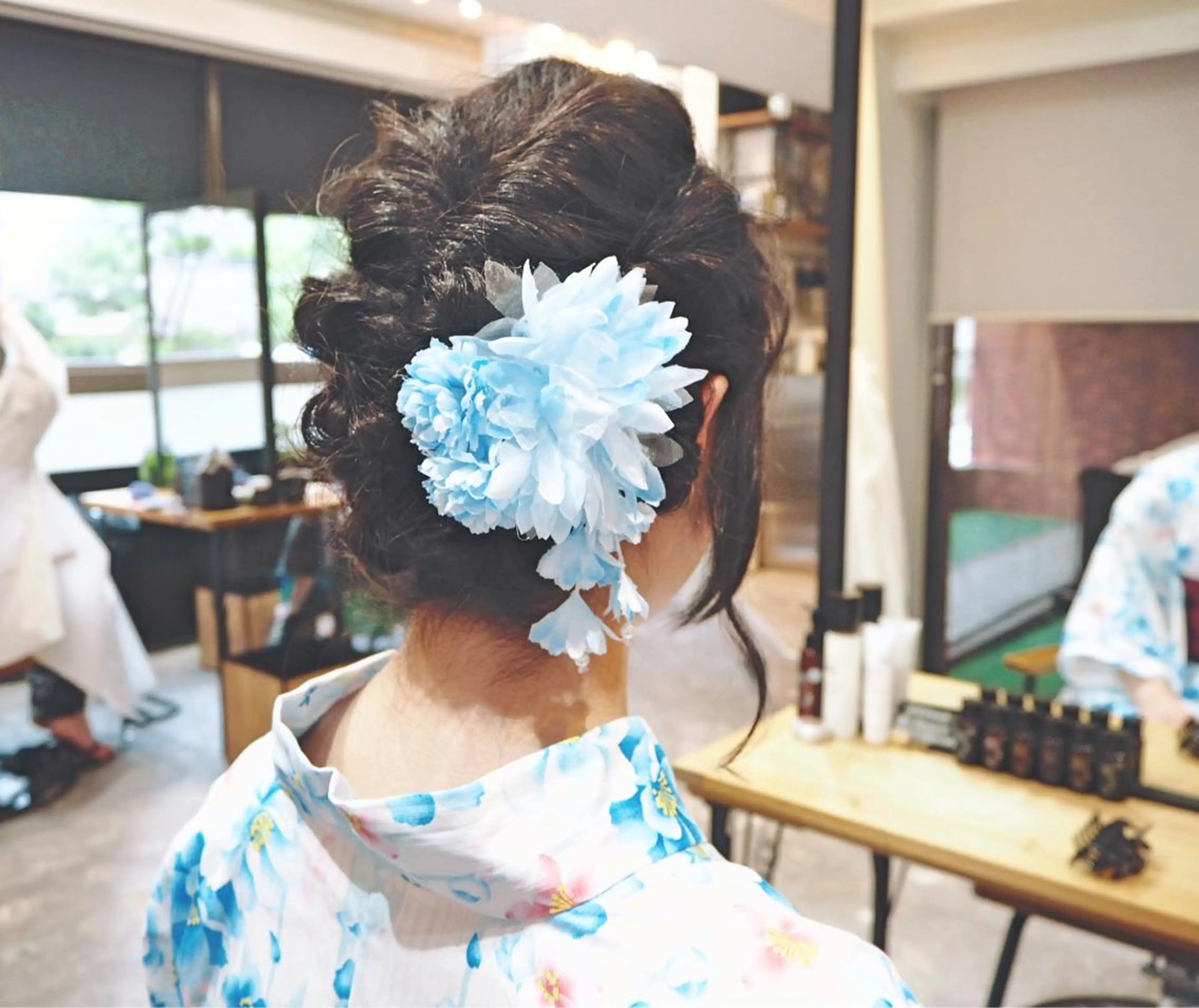 ヘアアレンジ 浴衣 高橋 悠介のヘアスタイル