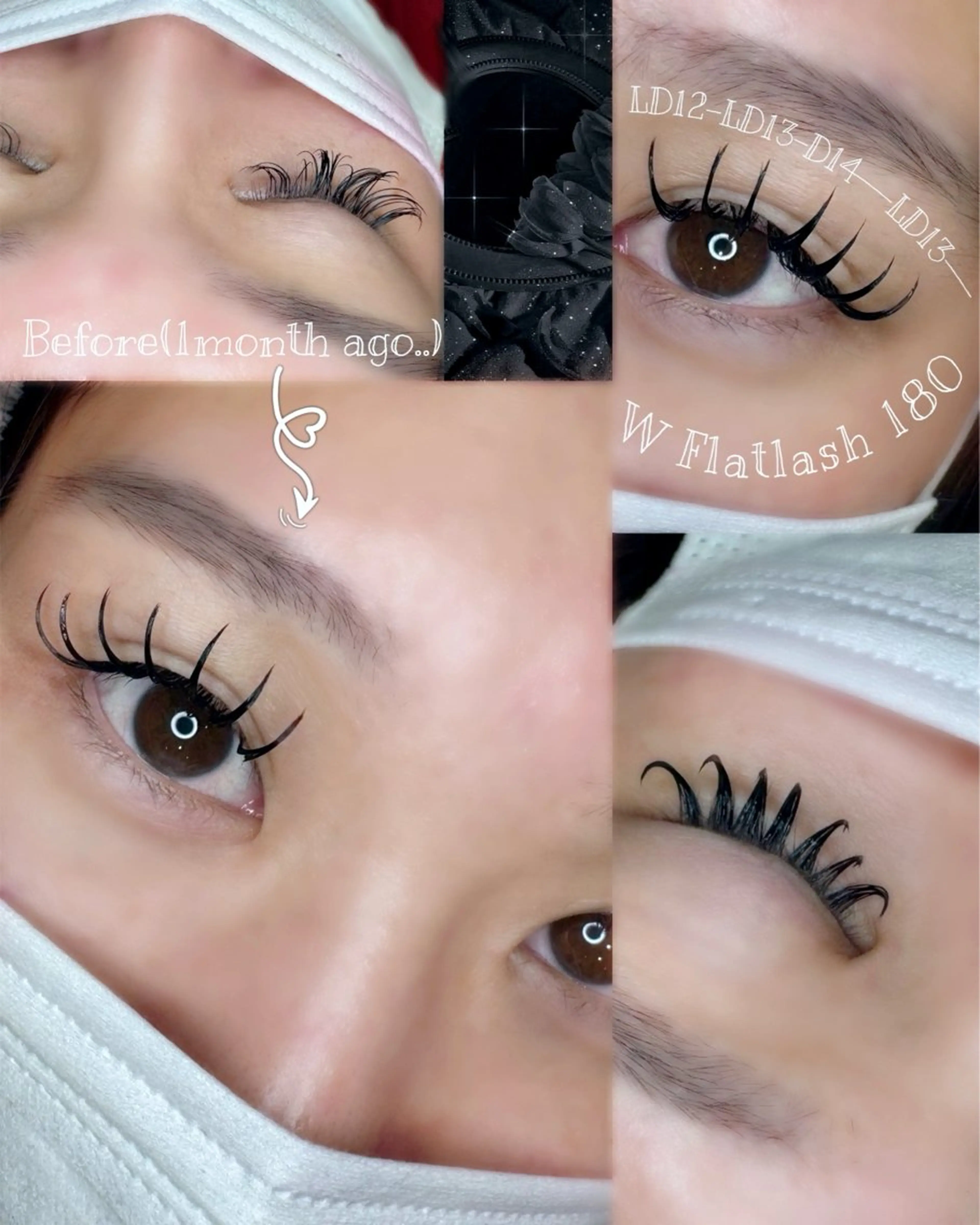 マツエク・マツパ マツエク 黒川 祐衣のマツエク・マツパデザイン