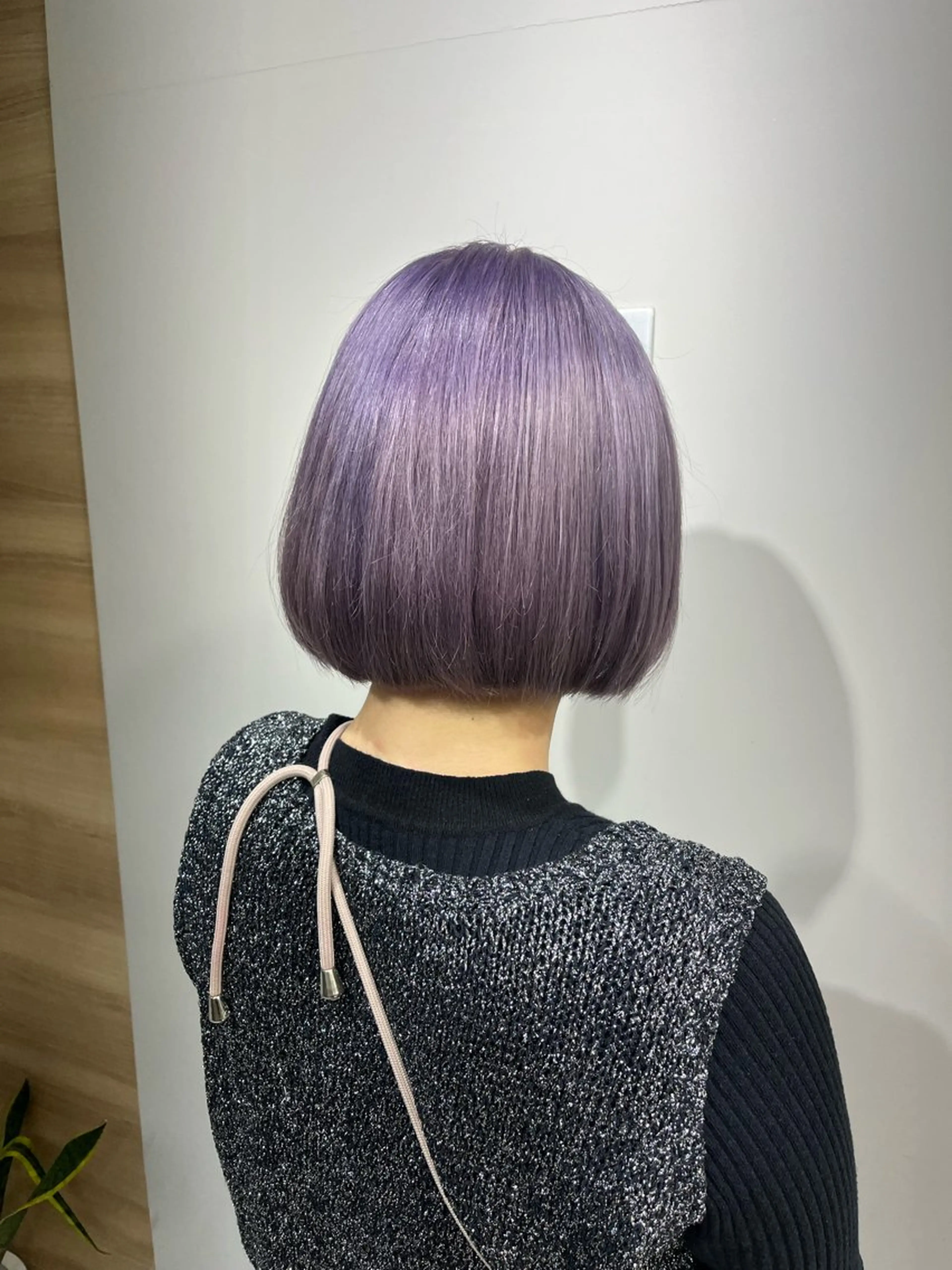 ショート パープルカラー ヘアカラー 🍊小川実里🍊 /カラーレイヤーのヘアスタイル