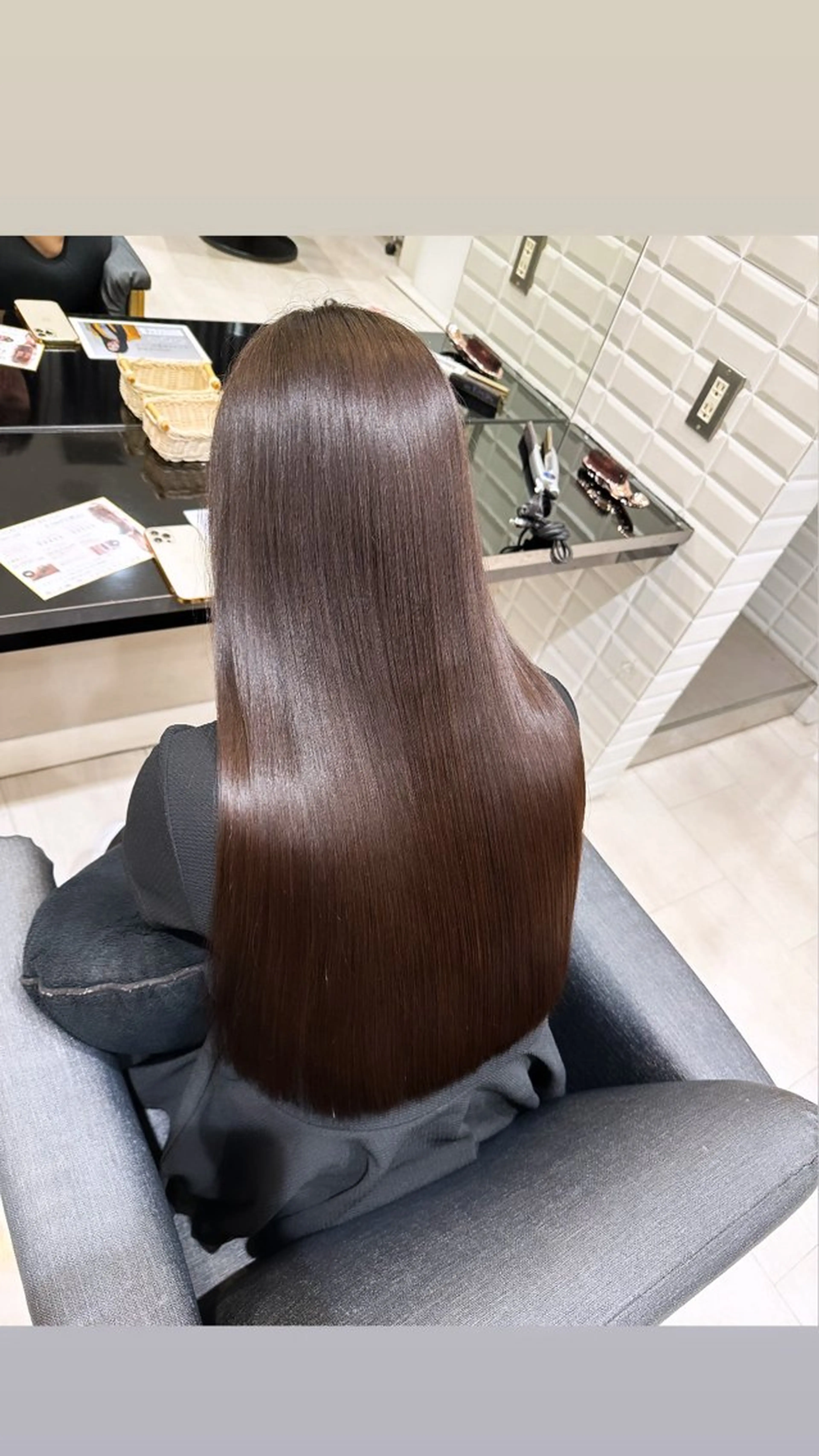 ロング カラー 髪質改善 支持率 Ｎｏ.1いぶきのヘアスタイル