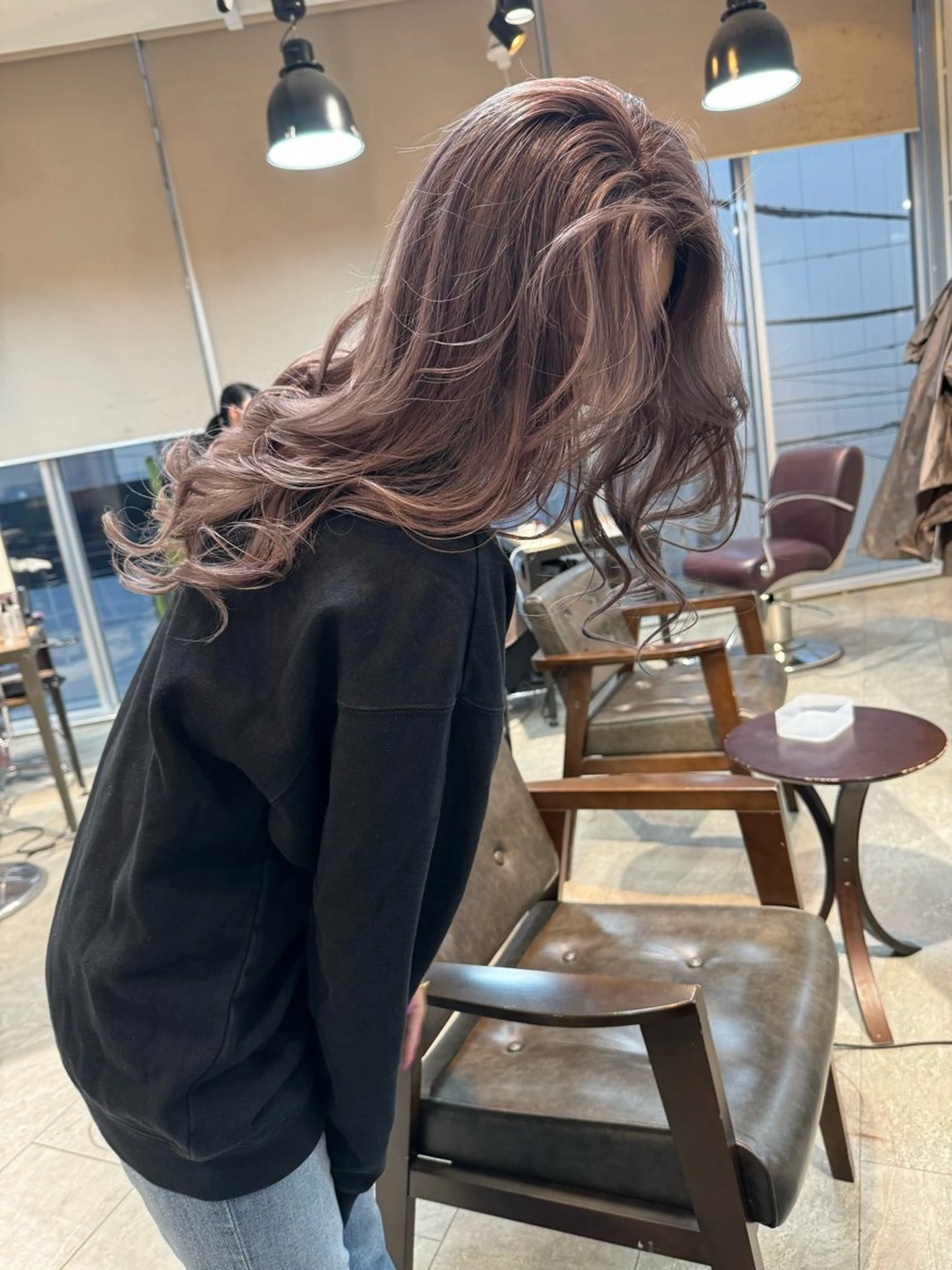 ロング カラー ヘアカラー トリートメント ヘアセット 💜ハイトーン💛 マジカルかいちゃんのヘアスタイル