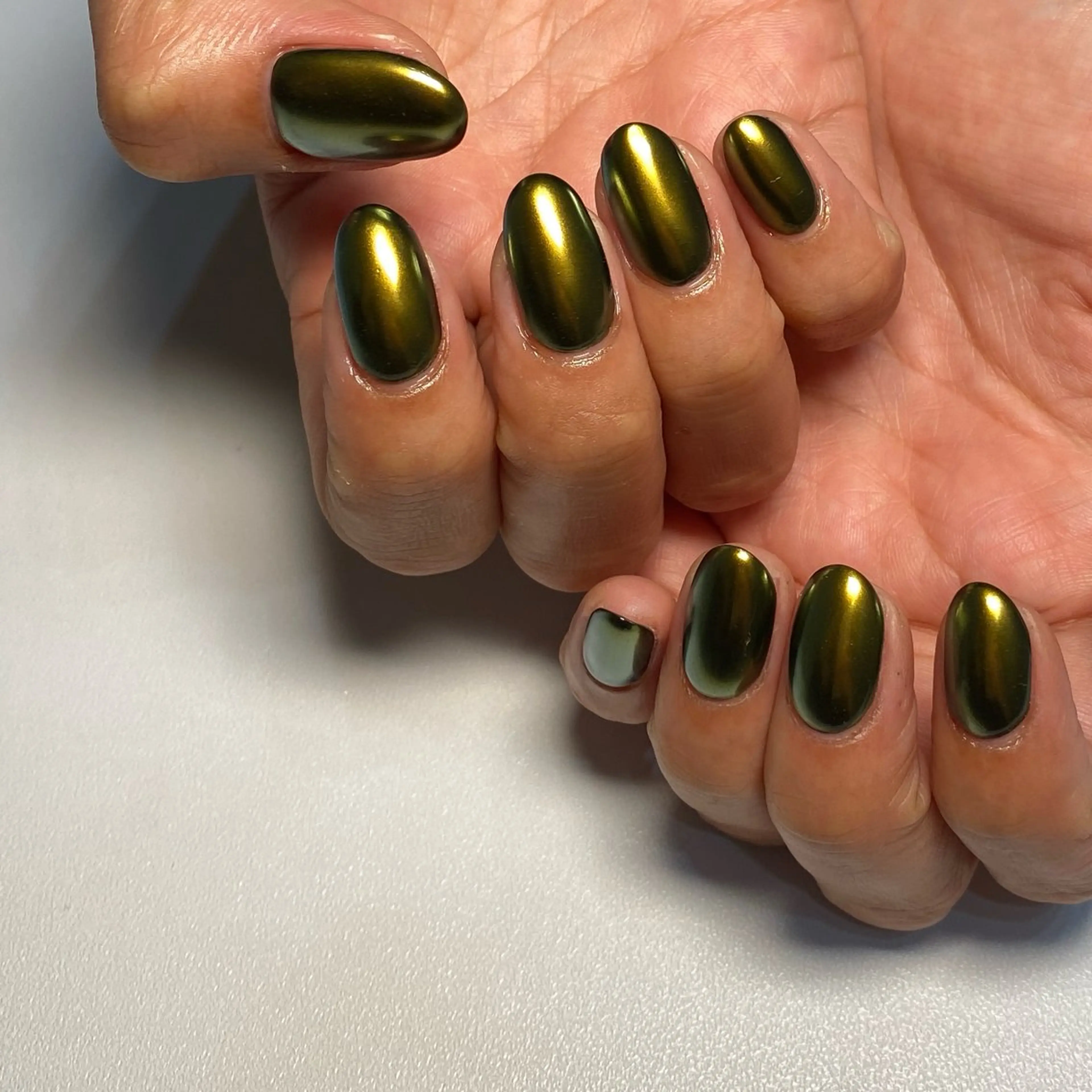 2025【オフなし】ミラーorオーロラネイル(115min)の写真