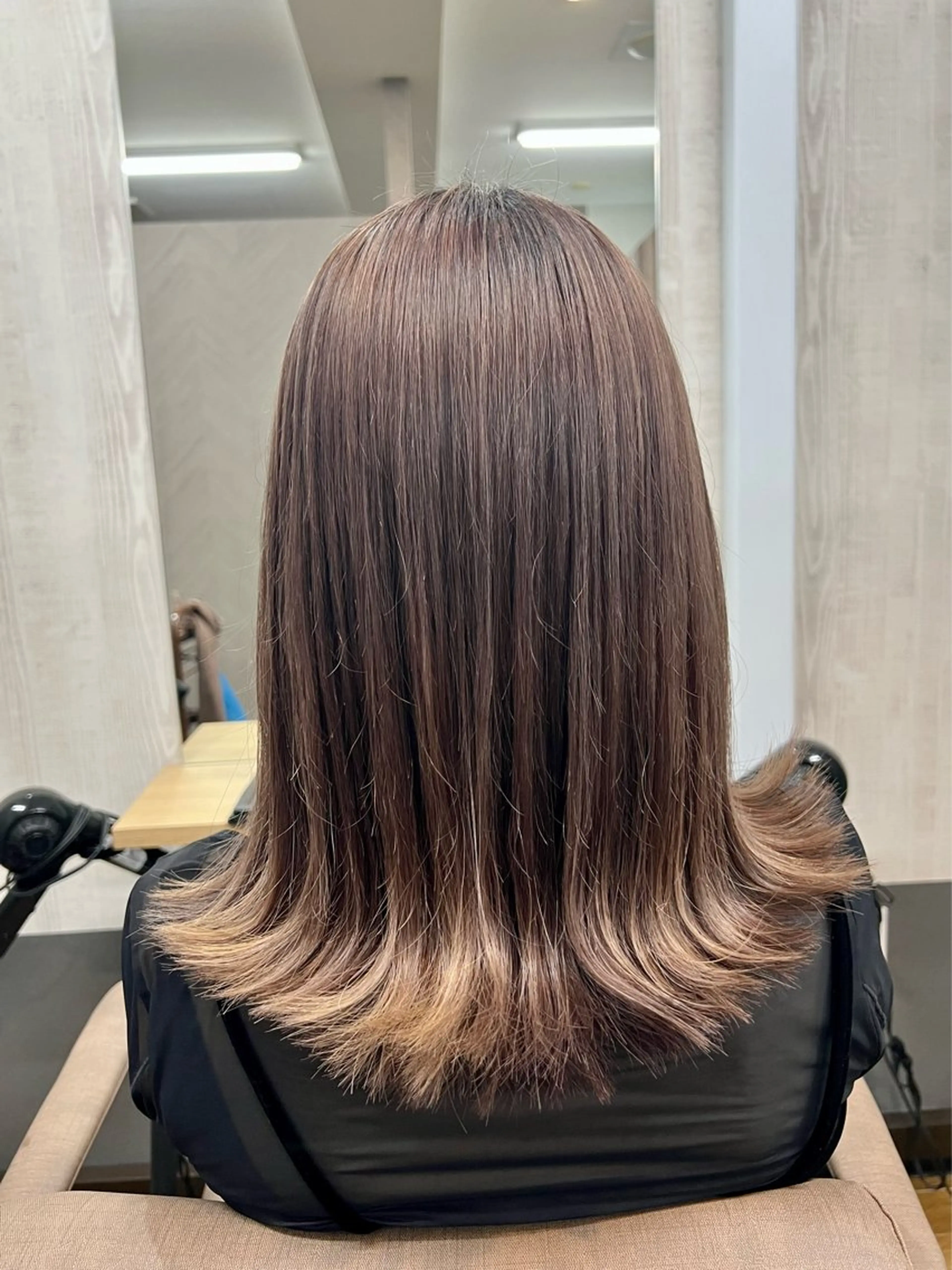 ミディアム トリートメント カット ヘアカラー トリートメント TELA HAIR 幕張本郷所属・TELA HAIR 幕張本郷店　千尋のヘアスタイル