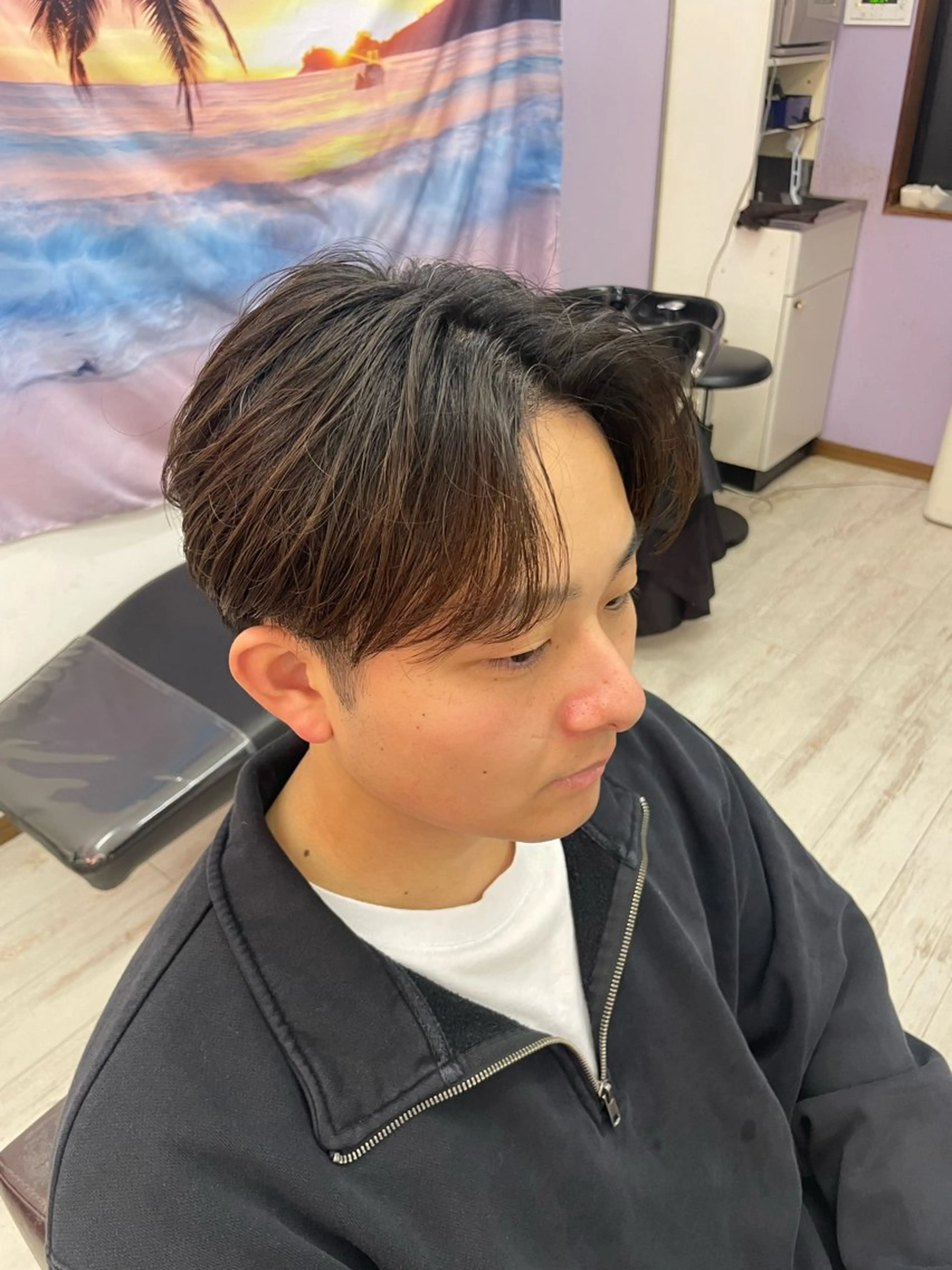 メンズ カット トニーワン所属・星山 夢登のヘアスタイル