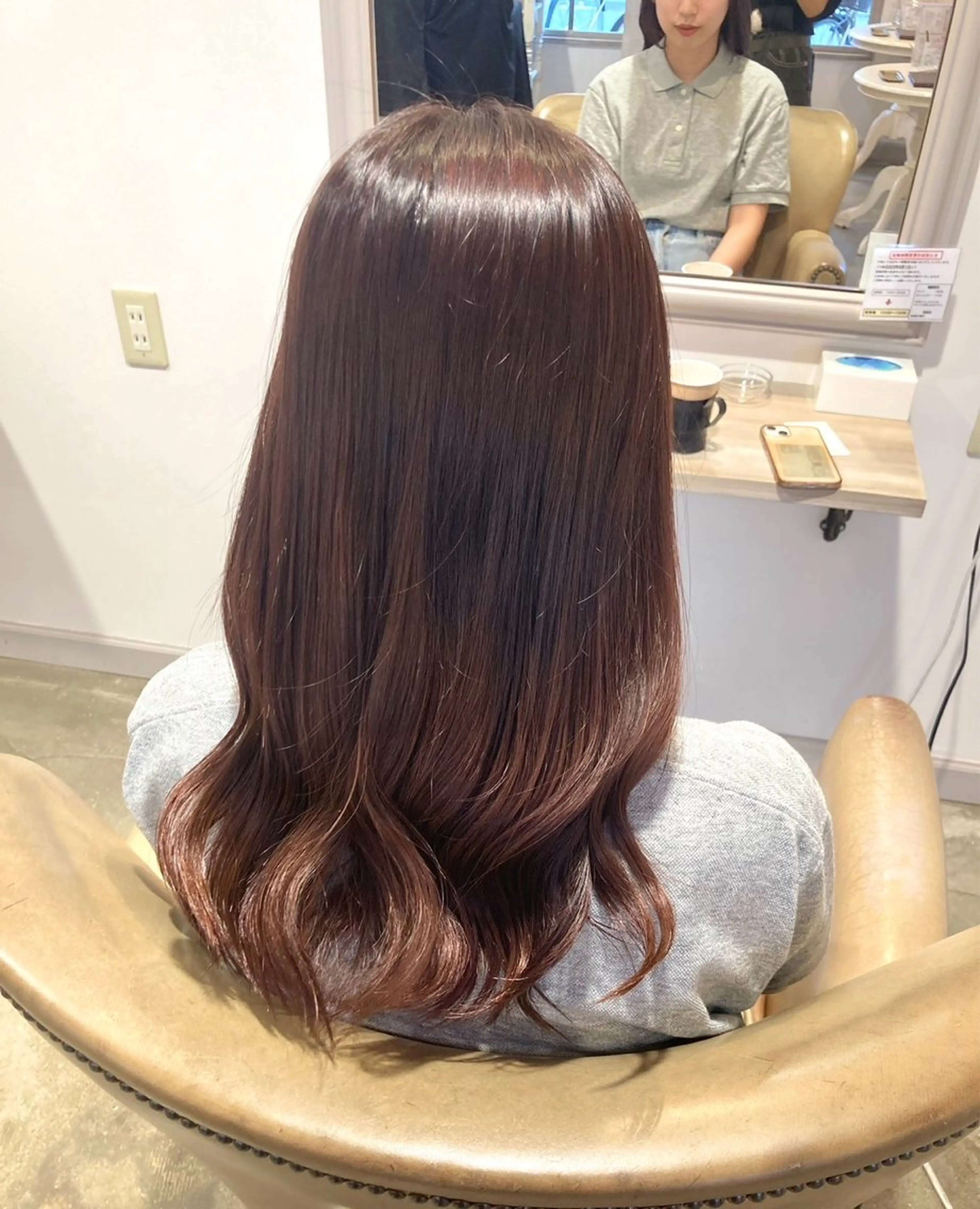 【ご新規様限定】⭐️ミニモ特別価格⭐️髪質改善カラー＋髪質改善TRの写真