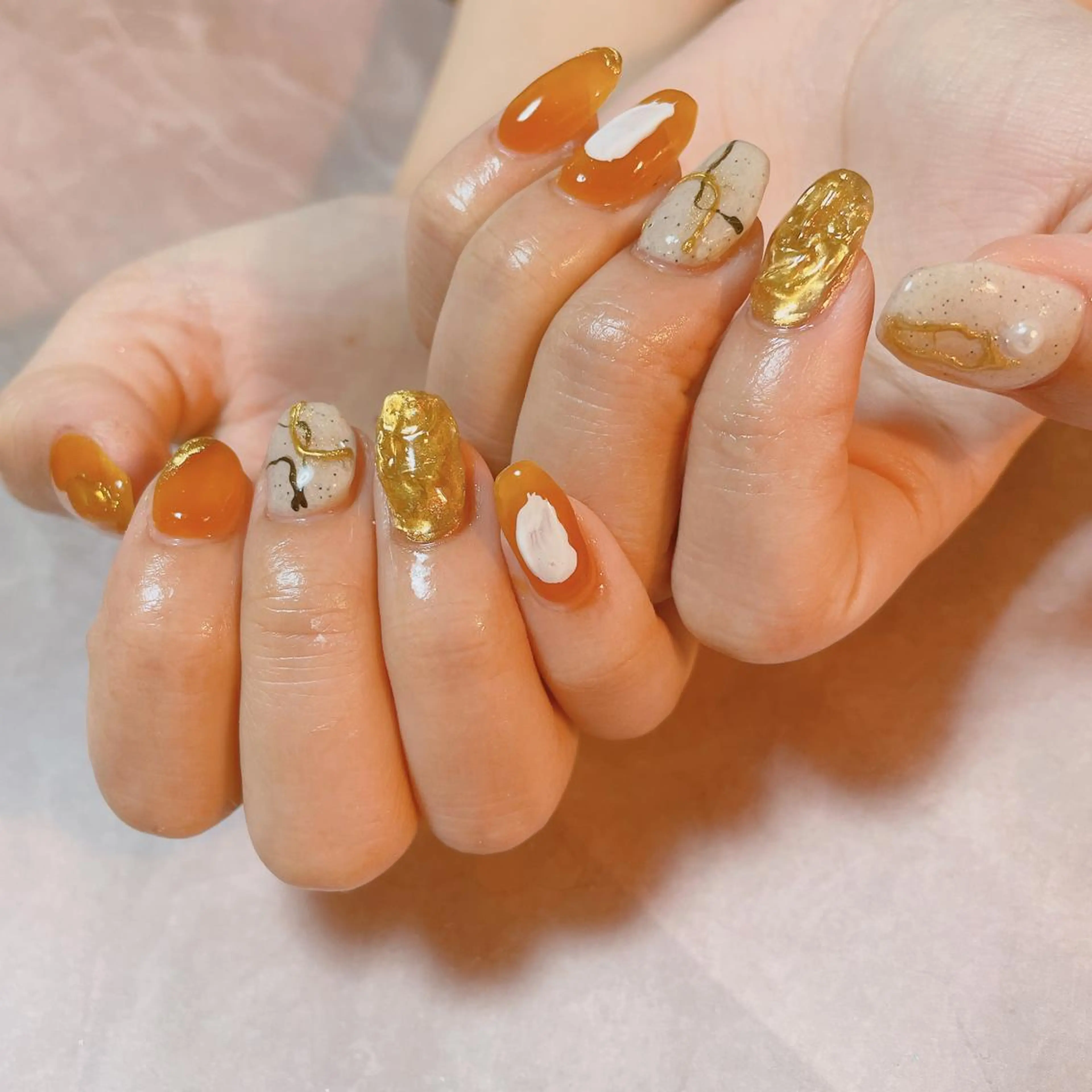 ネイル ハンドネイル nakamoto yuukaのネイルデザイン