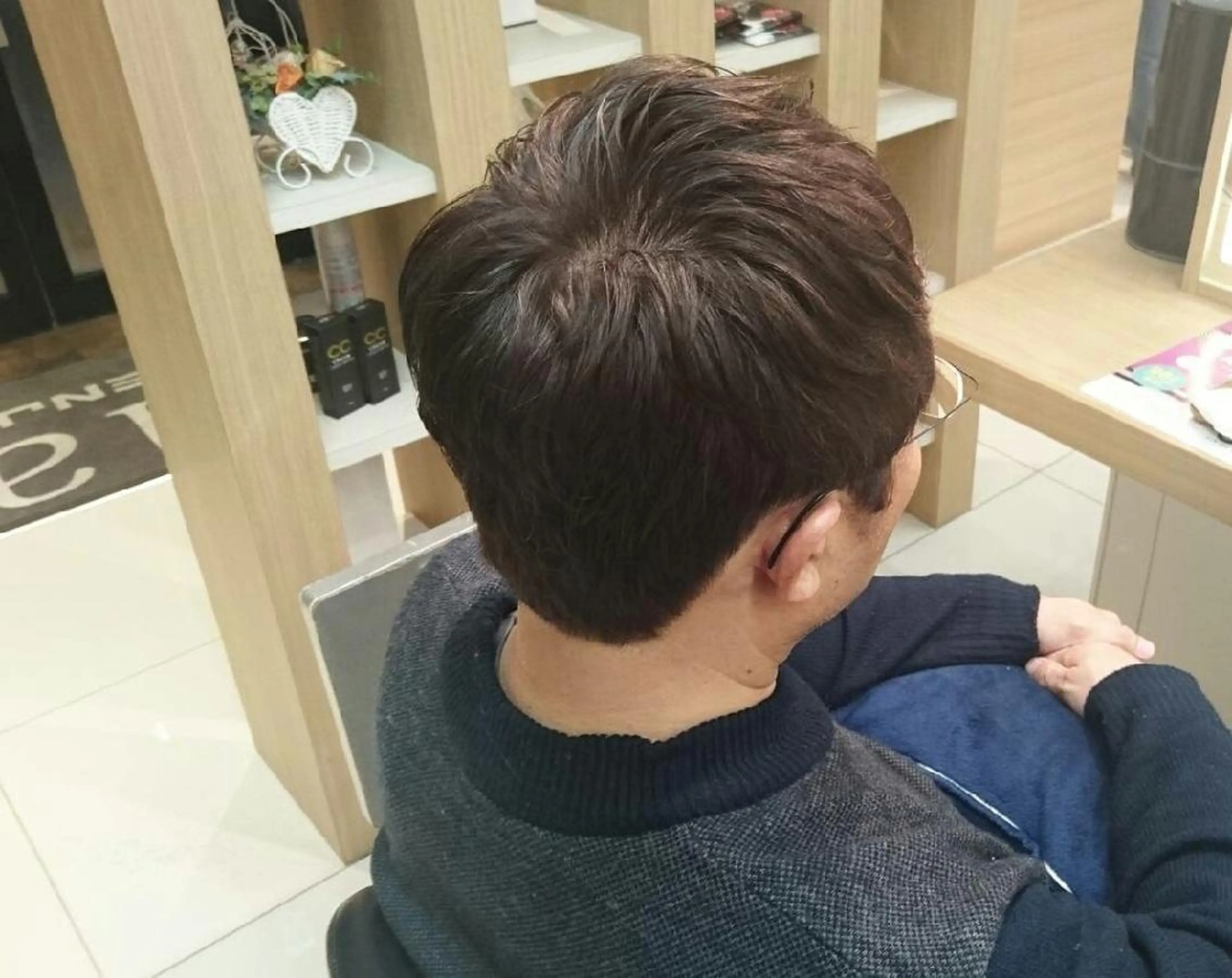 ショート カラー メンズ 透明感ハイライト◎ 伊藤夏海のヘアスタイル