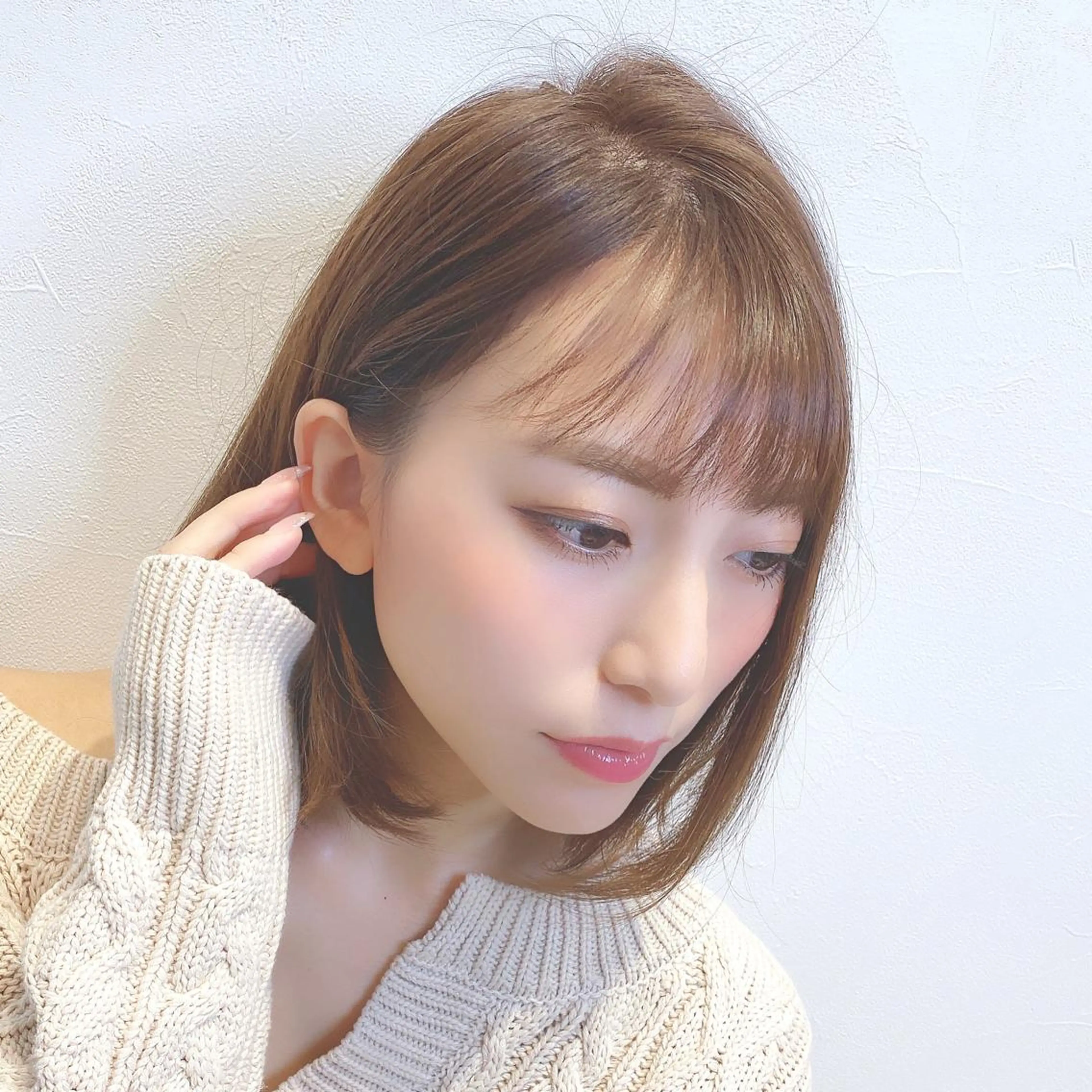 ミディアム カット ヘアカラー トリートメント lond strada所属・🌟モテ髪ショート 🌟店長　津賀涼のヘアスタイル