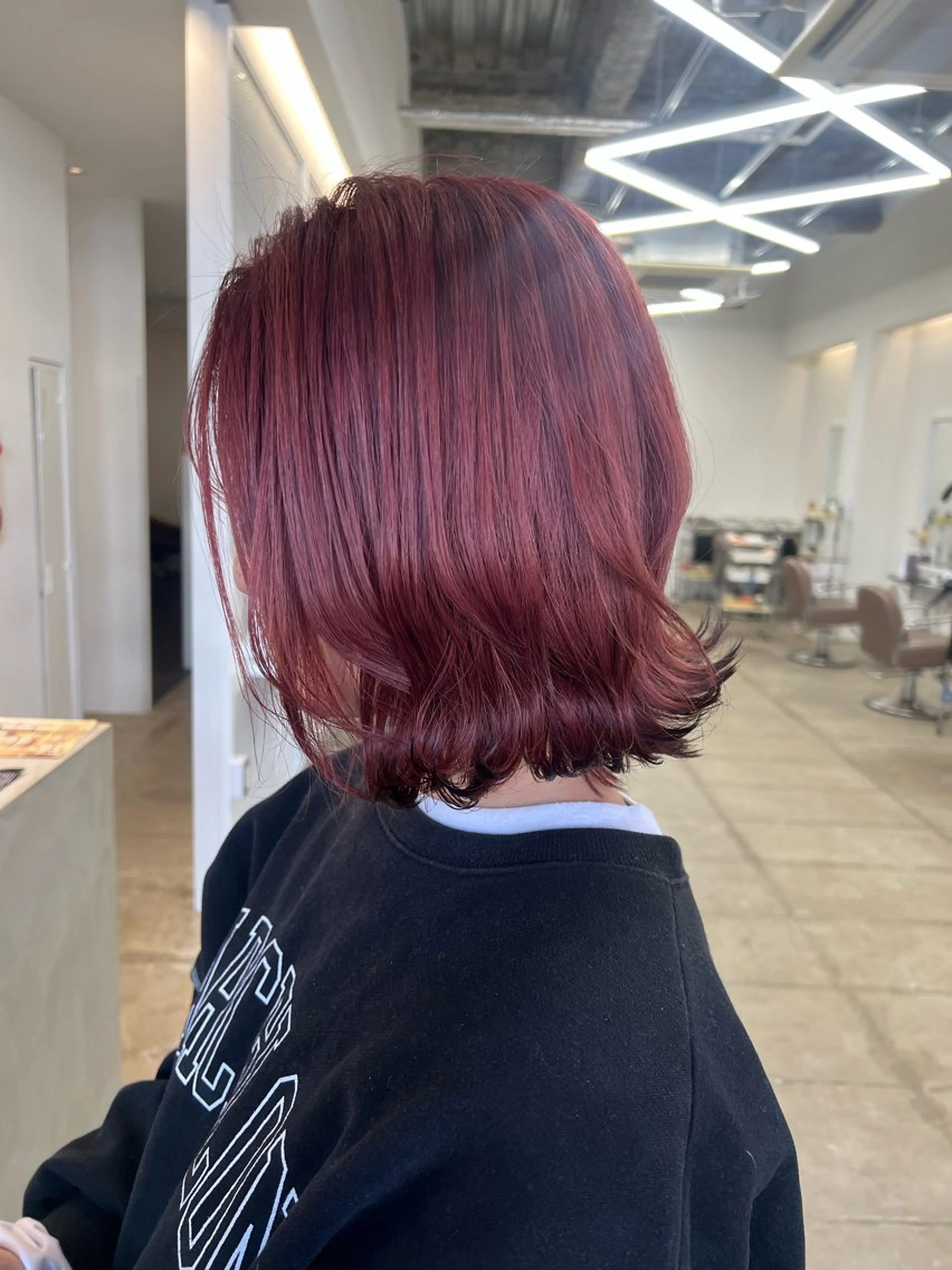 ミディアム 近藤 千裕のヘアスタイル