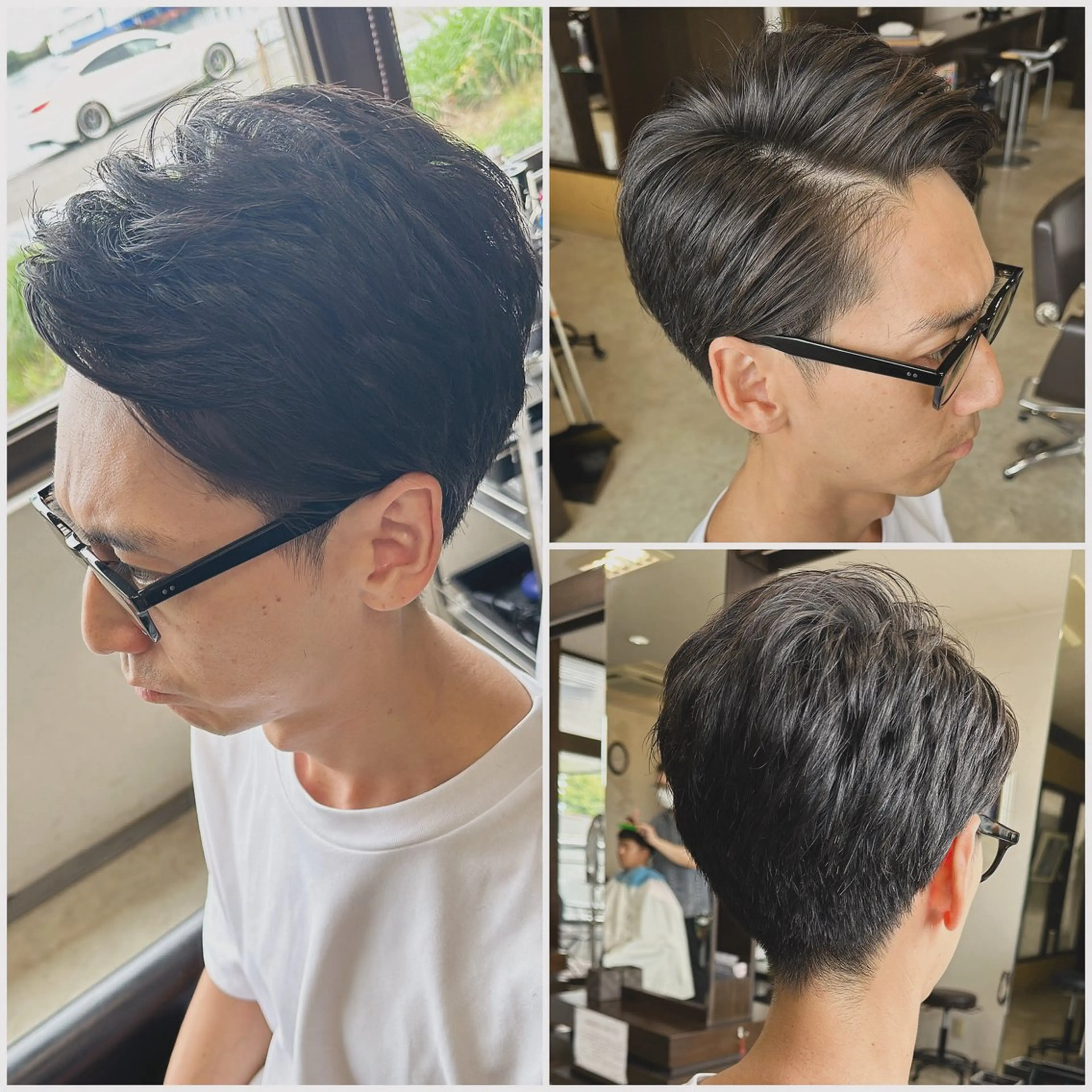 ショート メンズ 中島 剛のヘアスタイル