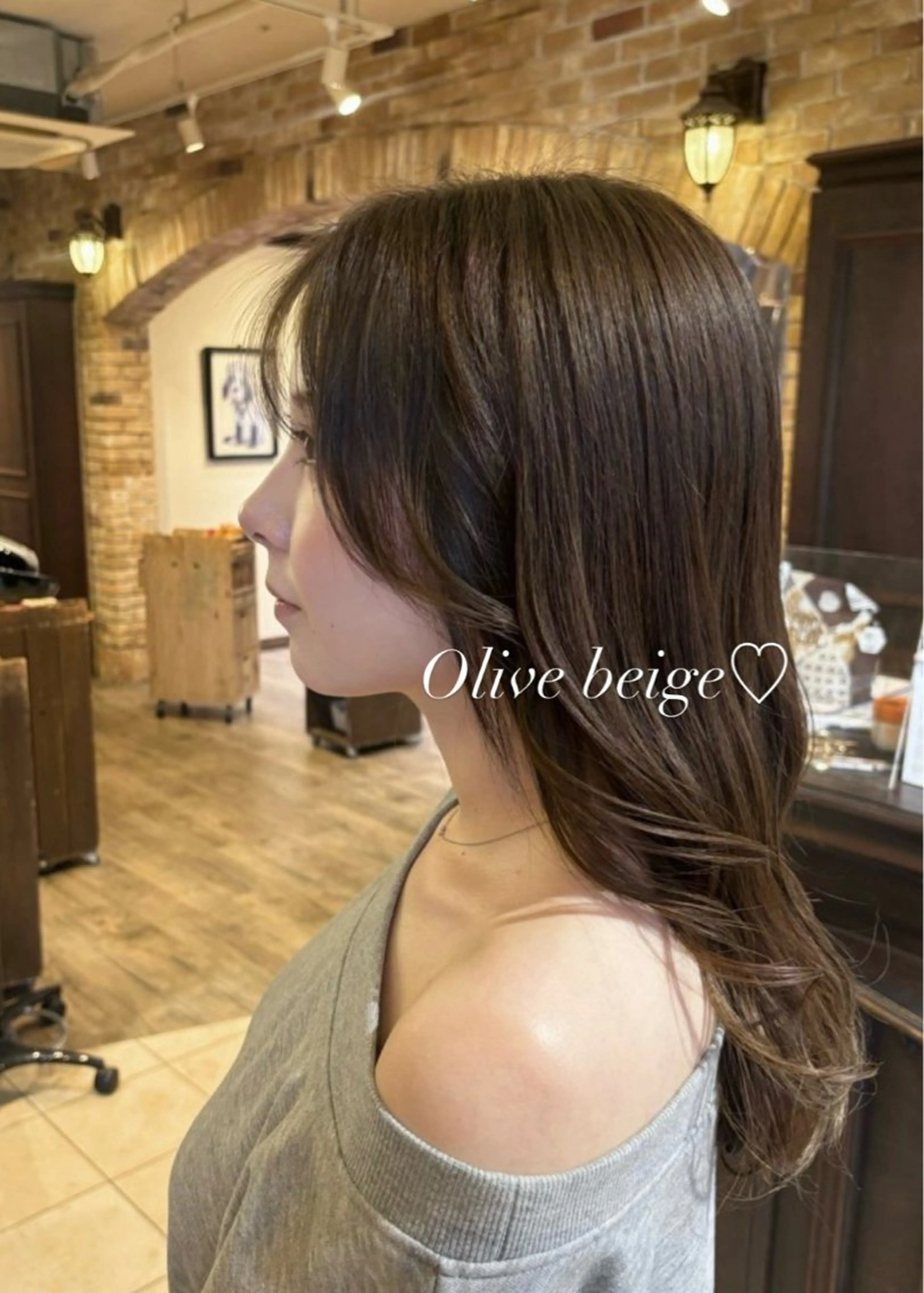 カラー ヘアカラー Ly hair / nanoha🤍のヘアスタイル