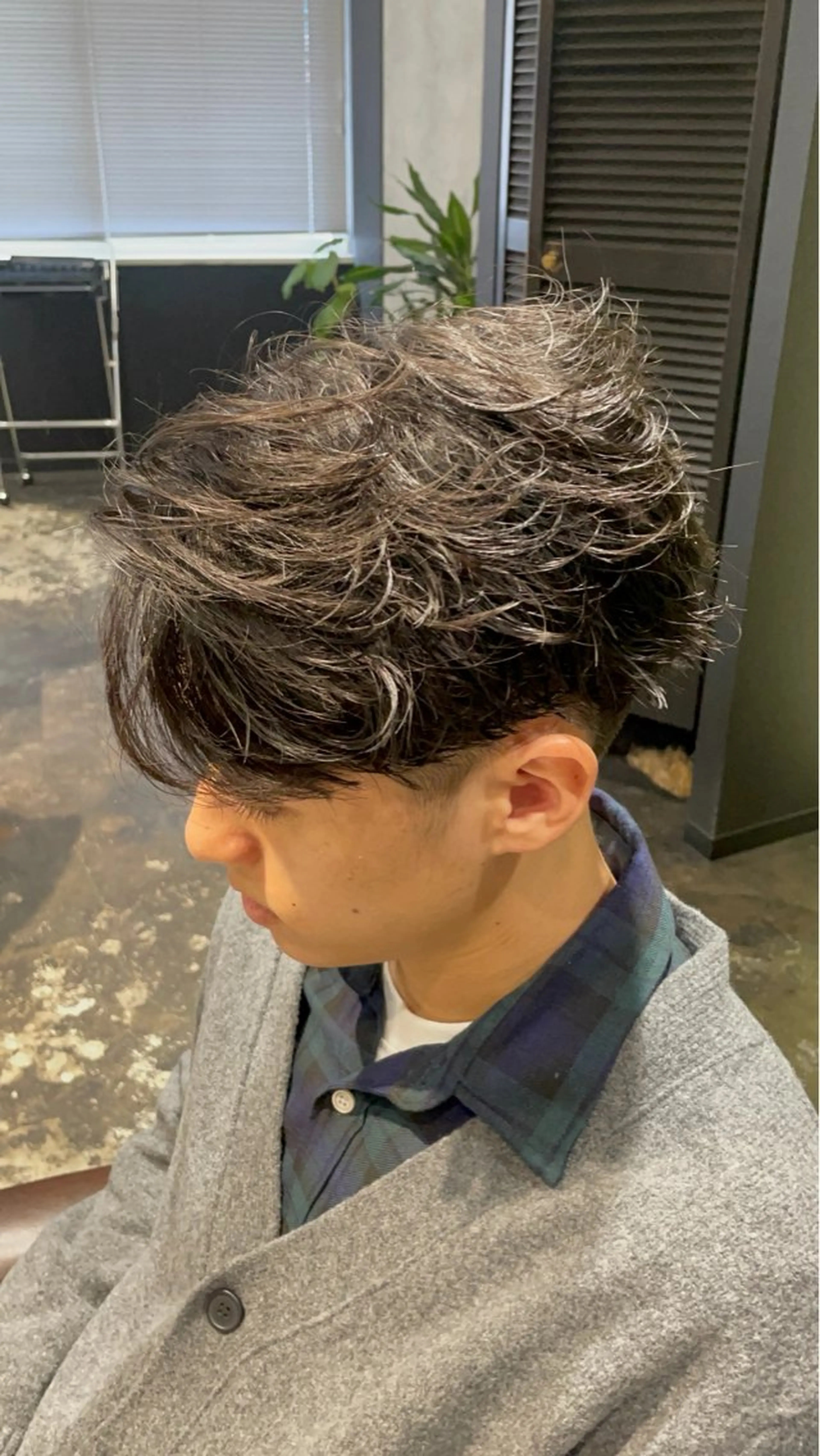 パーマ メンズ カット パーマ 💈メンズ職人 ルキト💈のヘアスタイル