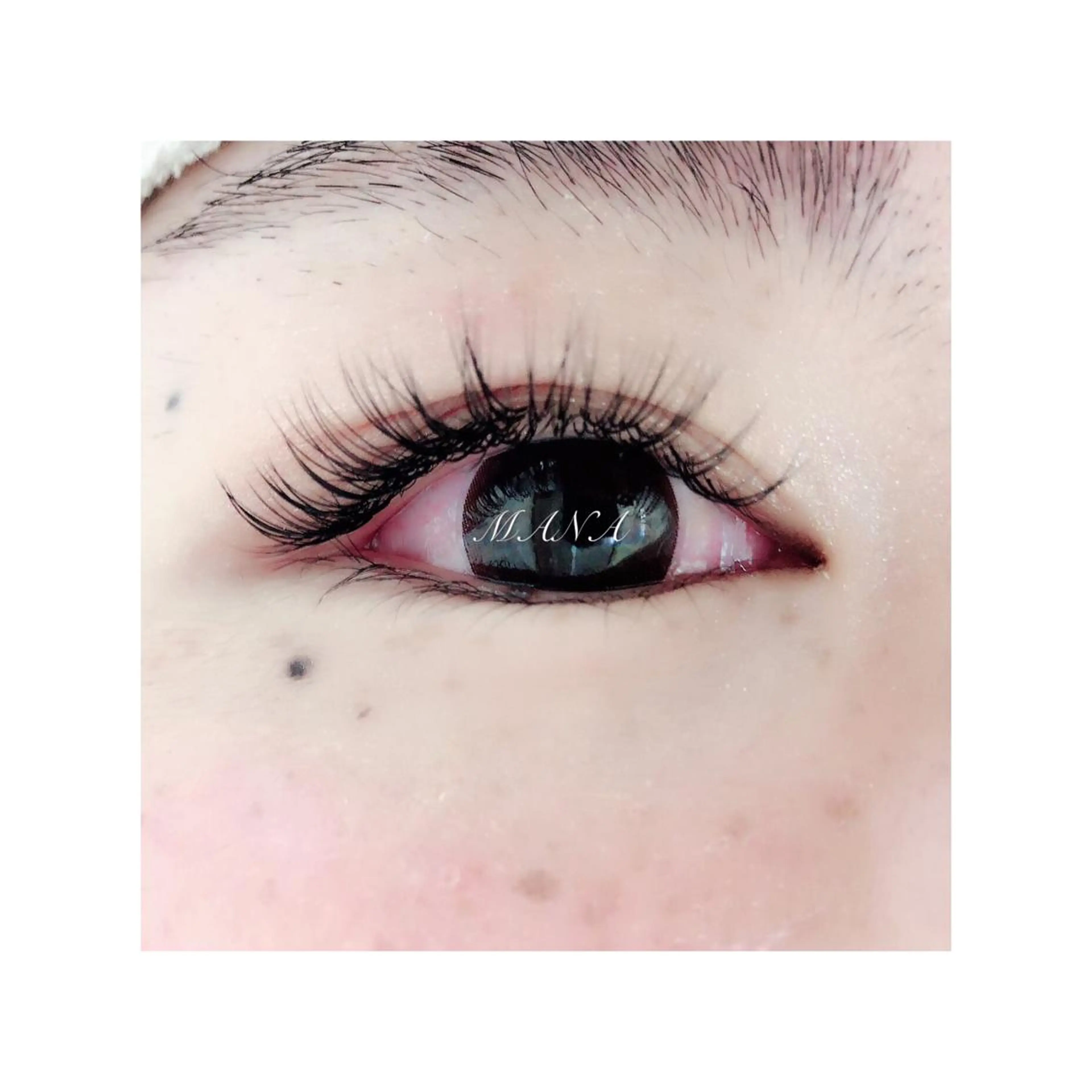 マツエク・マツパ Cカール MANA rikaのマツエク・マツパデザイン