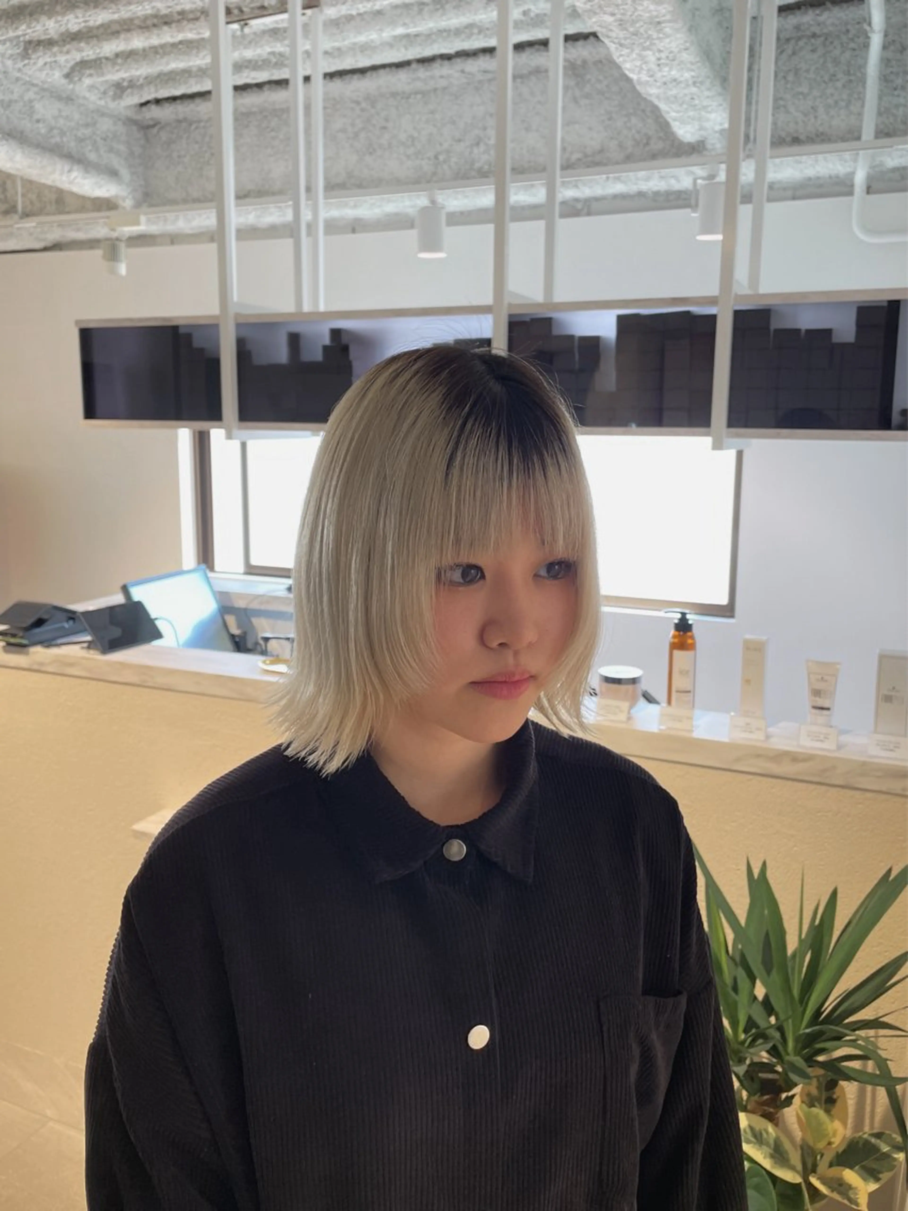 ショート Miyamoto Yasuchikaのヘアスタイル