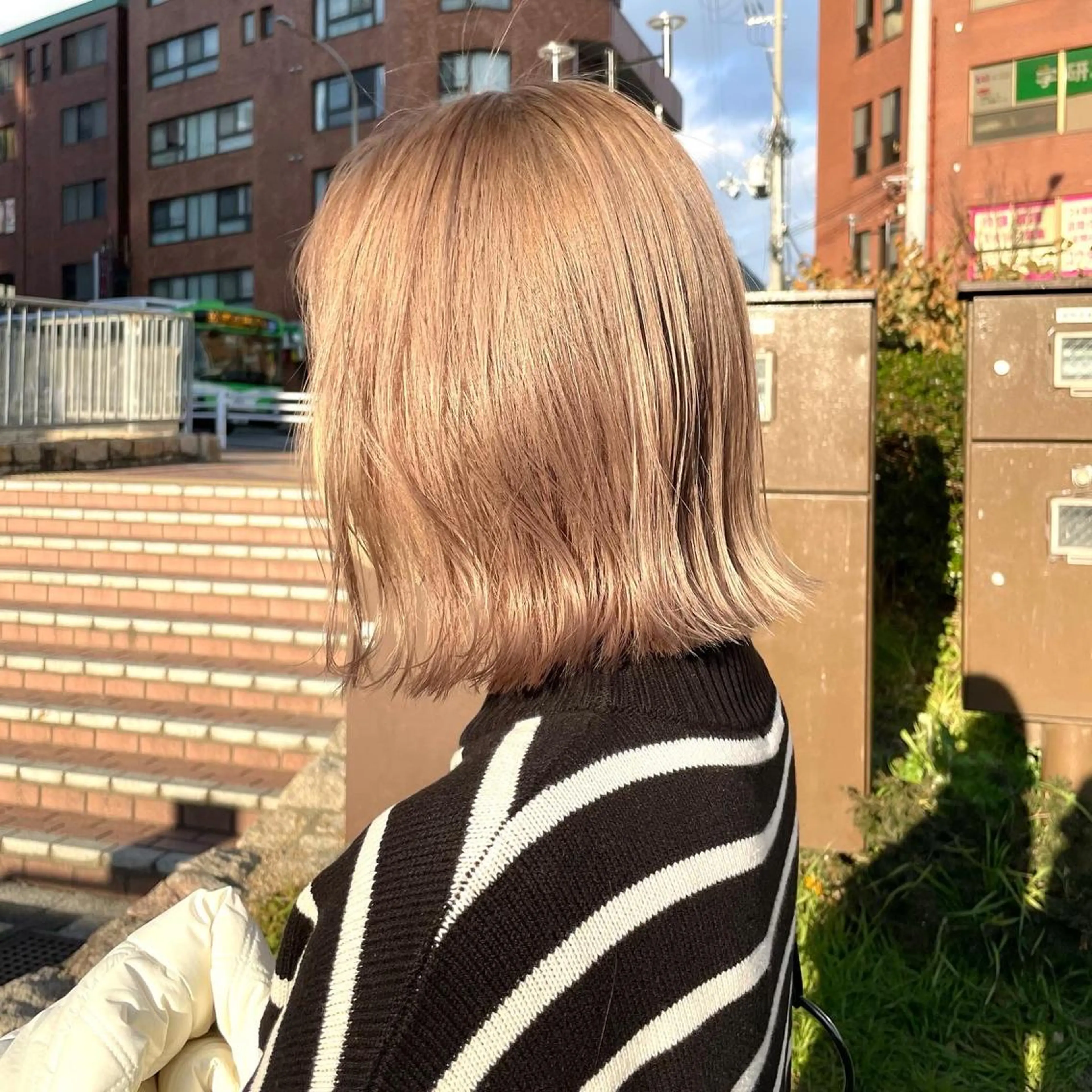 ショート カラー カラー/髪質改善 レイヤー/vagueのヘアスタイル