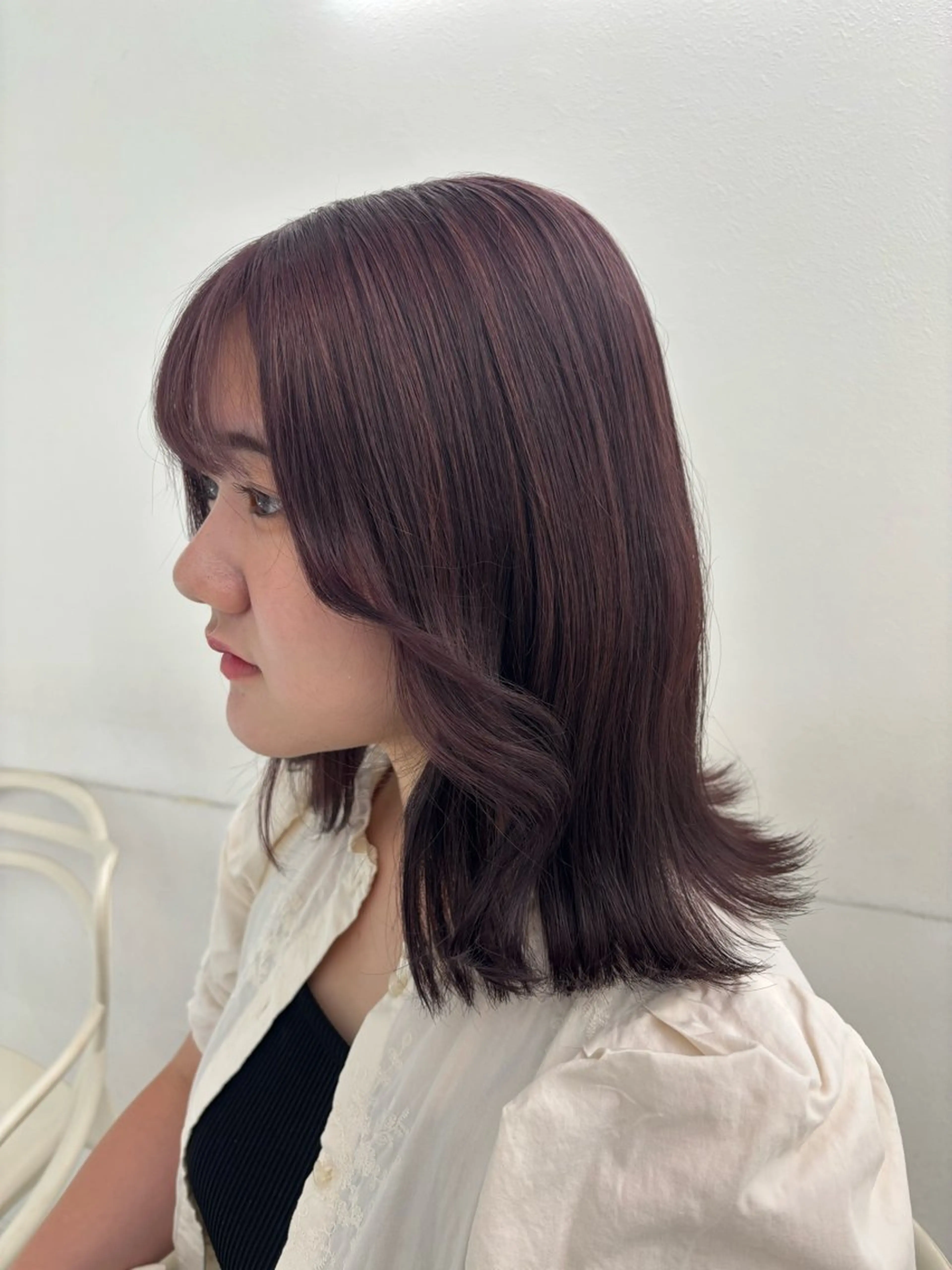 カラー ヘアカラー トリートメント Wカラー/暖色/べ ージュりく©︎🐝のヘアスタイル