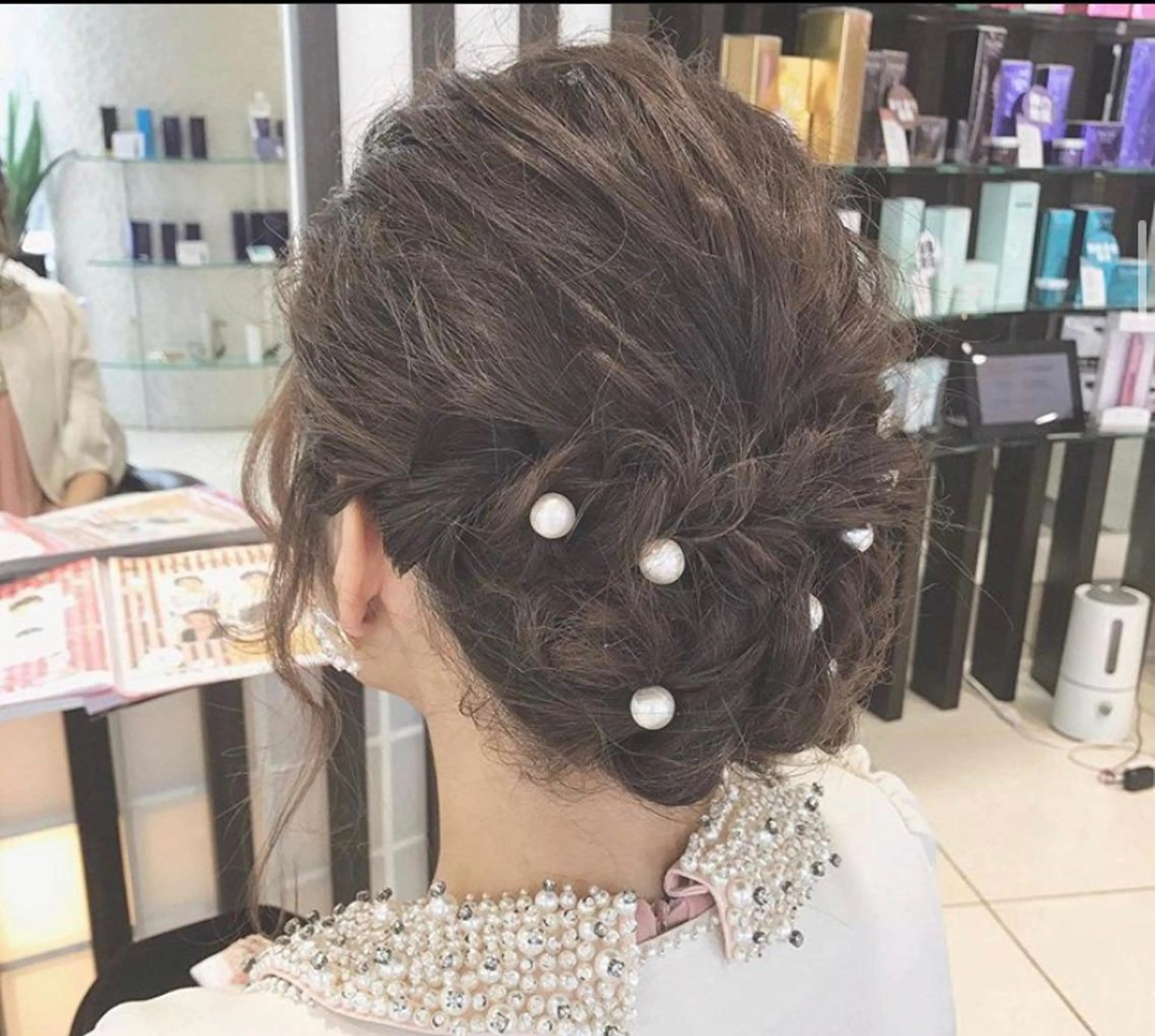 ヘアアレンジ 🦋ミルクティーベー ジュ🦋mayukiのヘアスタイル