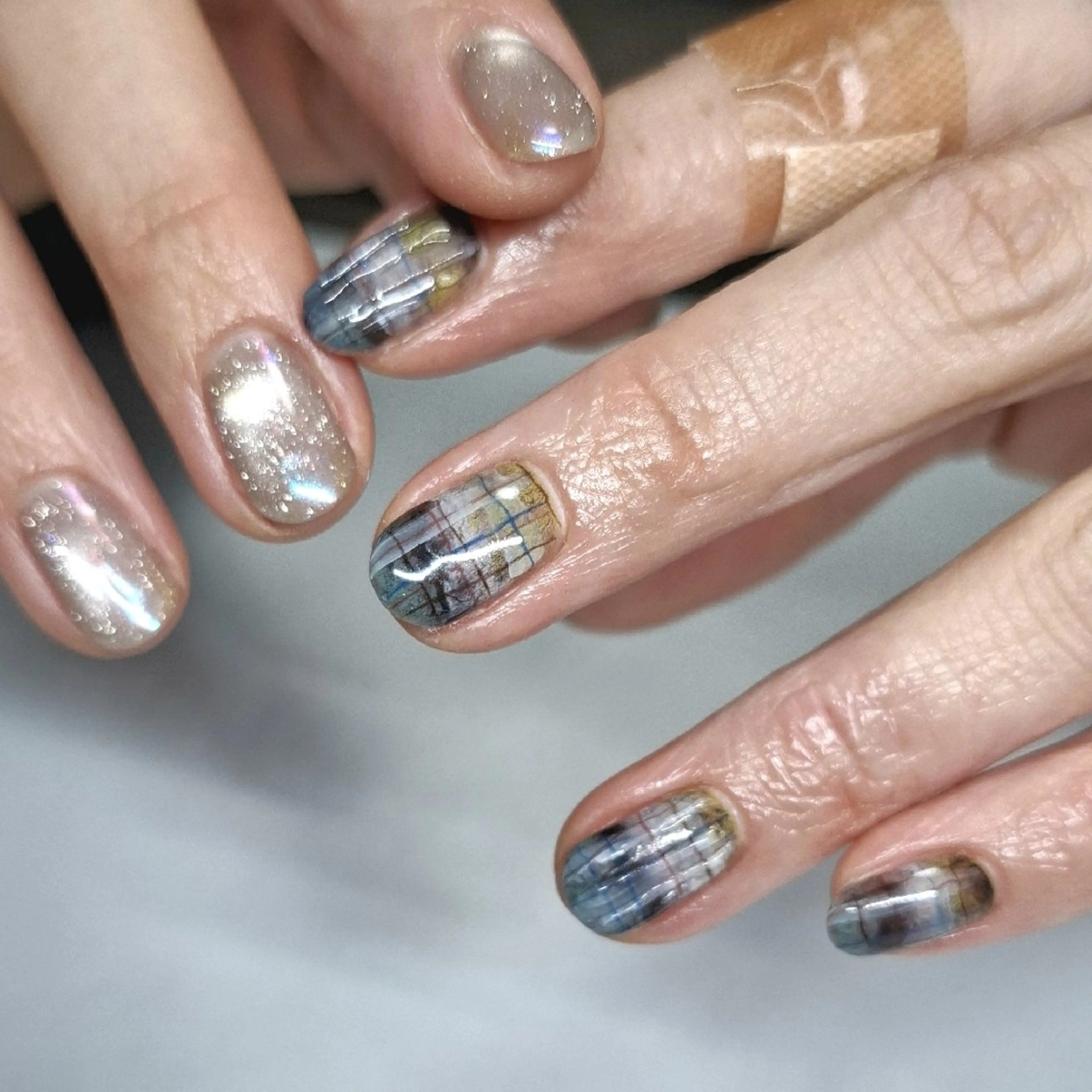 ネイル フラッシュネイル フラッシュマグ ten所属・ten 小川のネイルデザイン