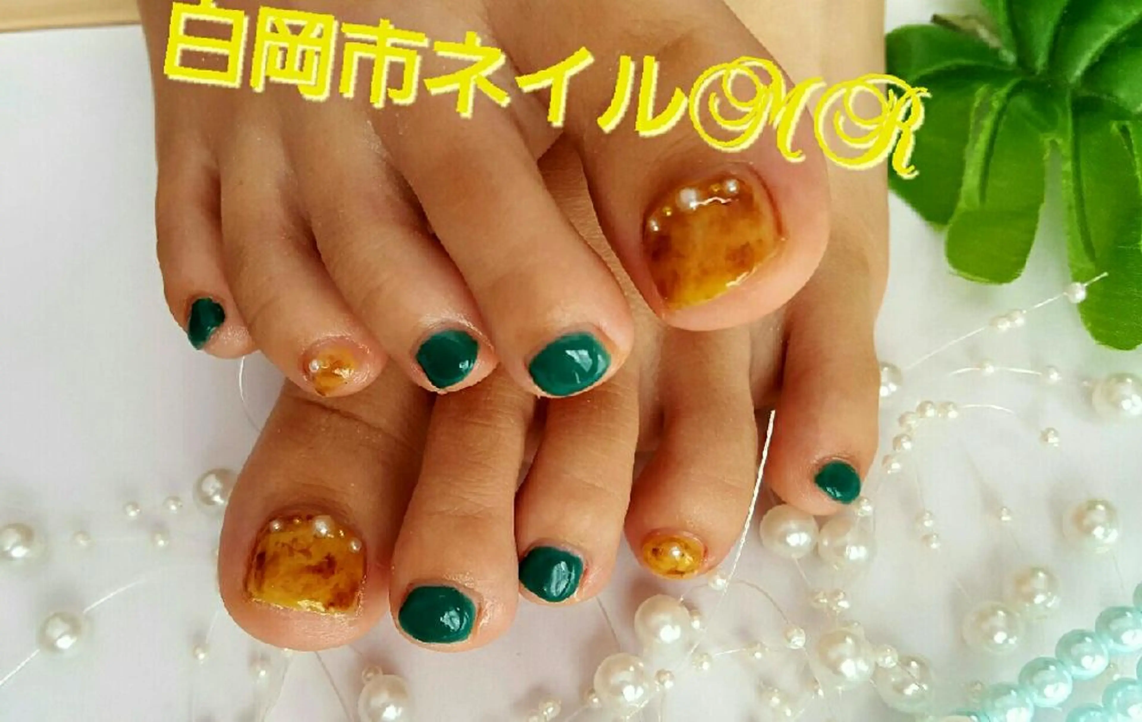 ネイル べっ甲ネイル Uchida meのネイルデザイン