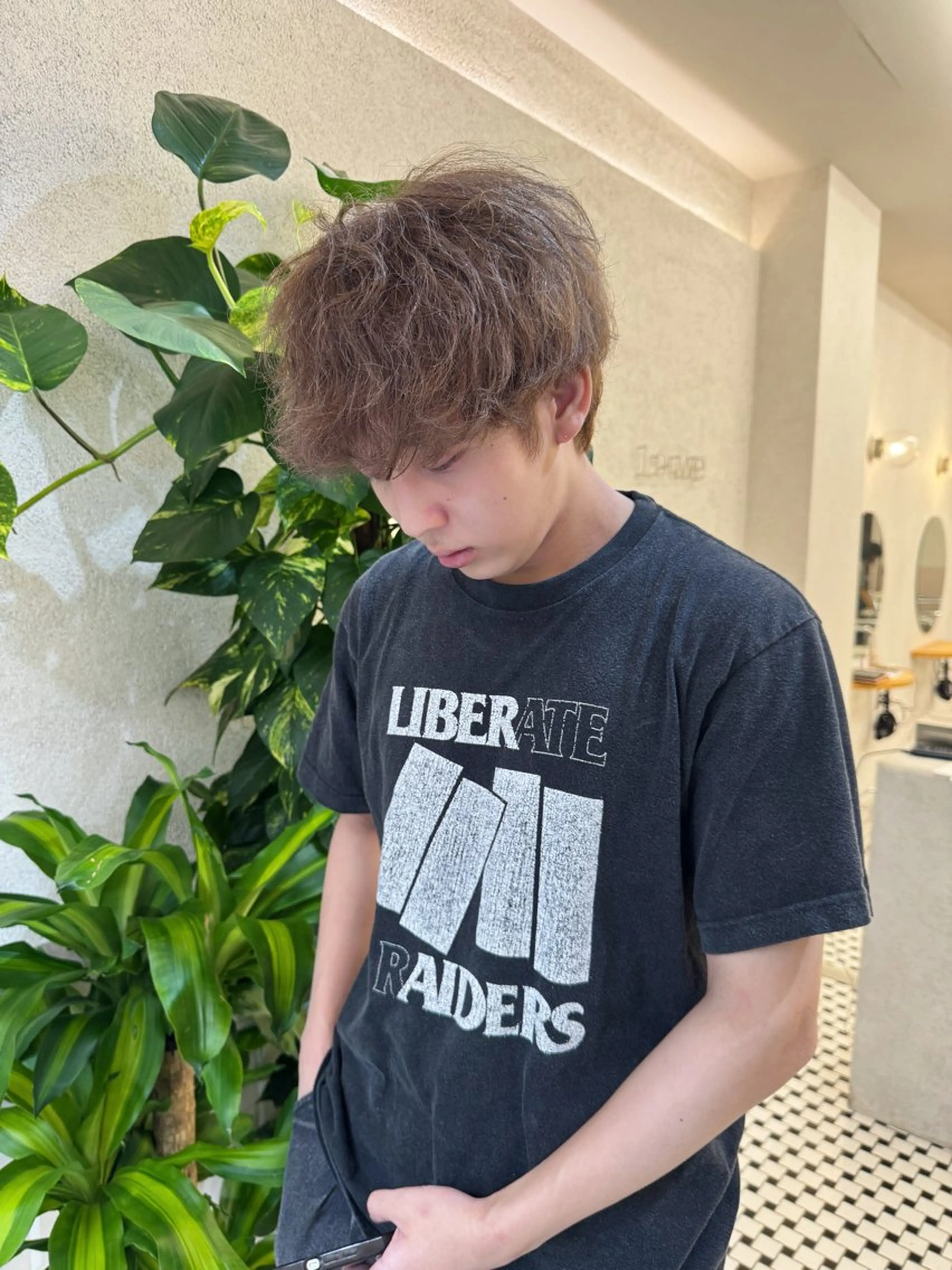 【men's限定】カット+ワンカラー🍃の写真