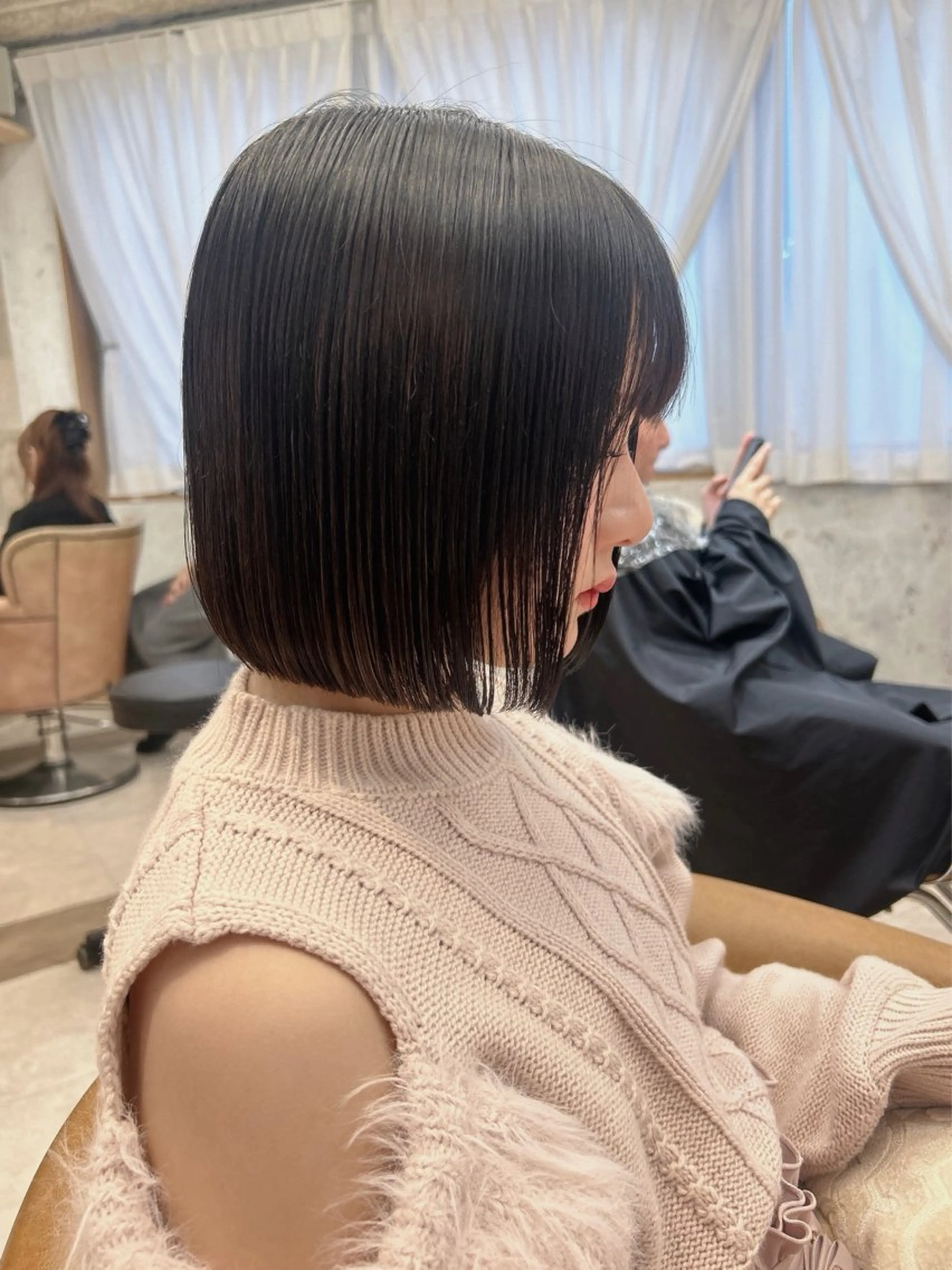 ショート Lond Alexia所属・金山/ブリーチなし/ 透明感/ボブ/ゆうきのヘアスタイル