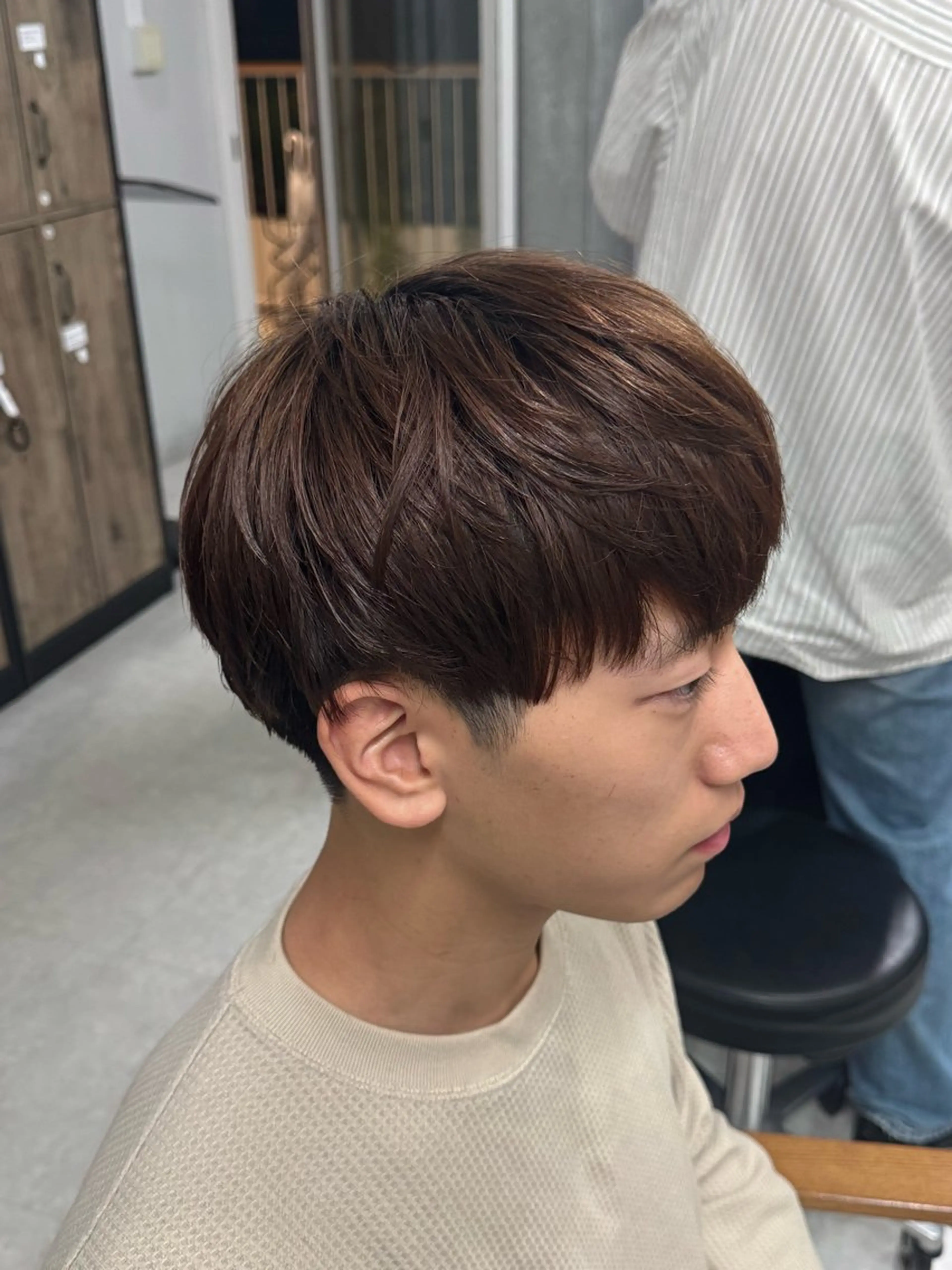 メンズ 🫧モテパーマ/ツヤ 縮毛/AI🫧のヘアスタイル