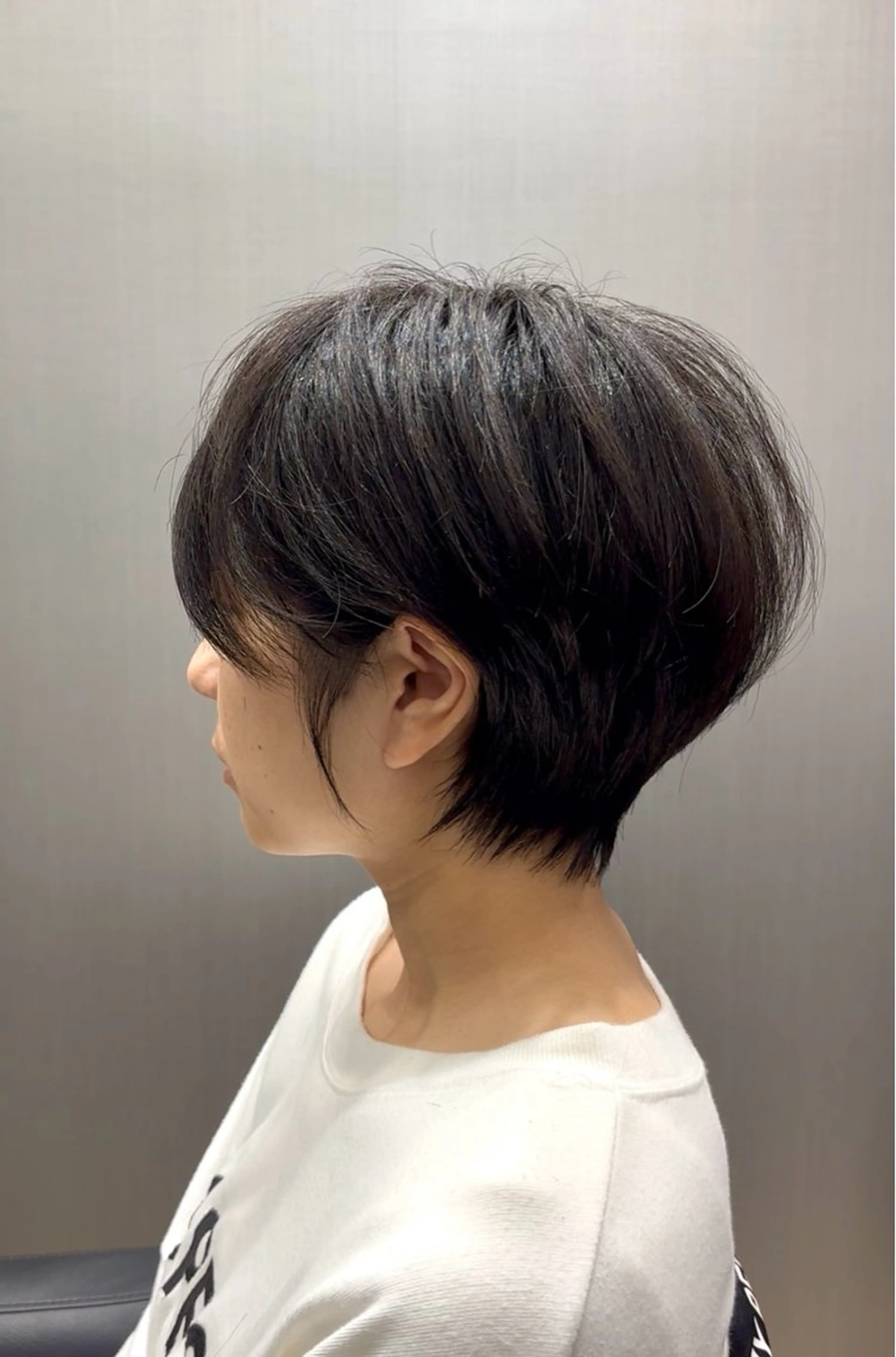 ショート ショートボブ ハンサムショート 丸みショート ボブ くびれヘア HARUKI  MINATO Japan広島紙屋町店所属・hmj紙屋町店 脊戸智志のヘアスタイル