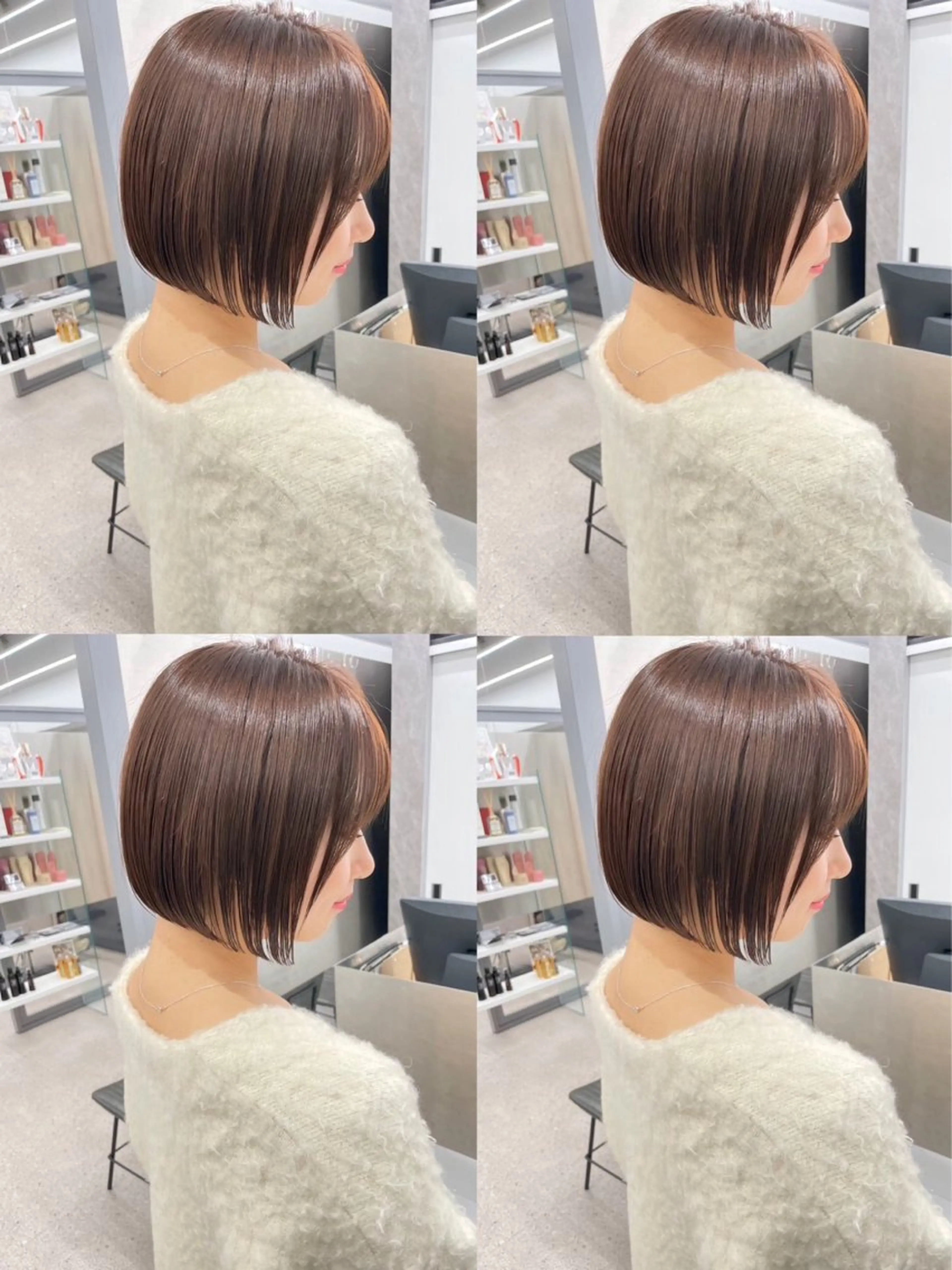 ショート 💜juna💜/高 槻/韓国風のヘアスタイル