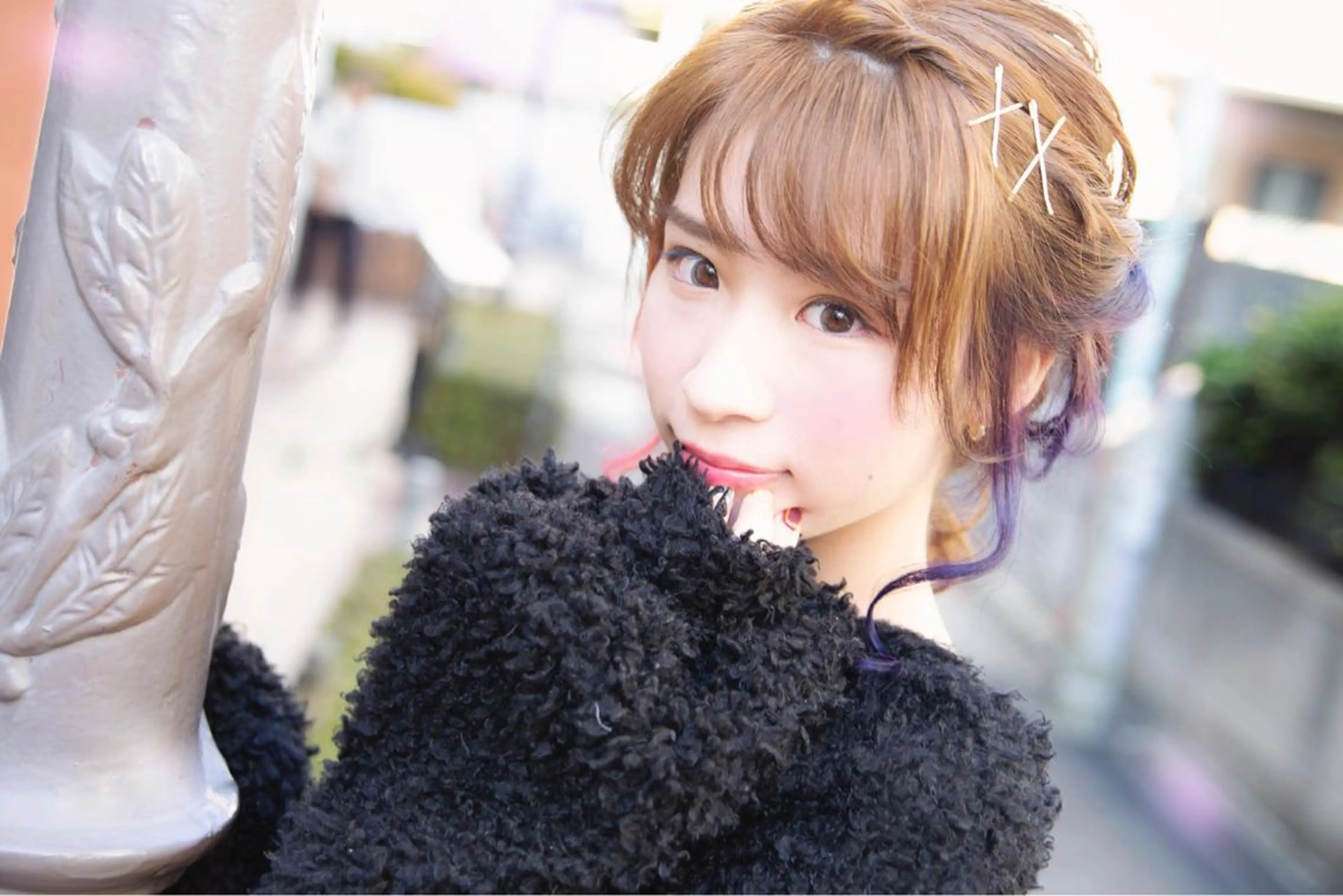 ロング カラー ヘアアレンジ Re:ta Hair 飯田淳平のヘアスタイル