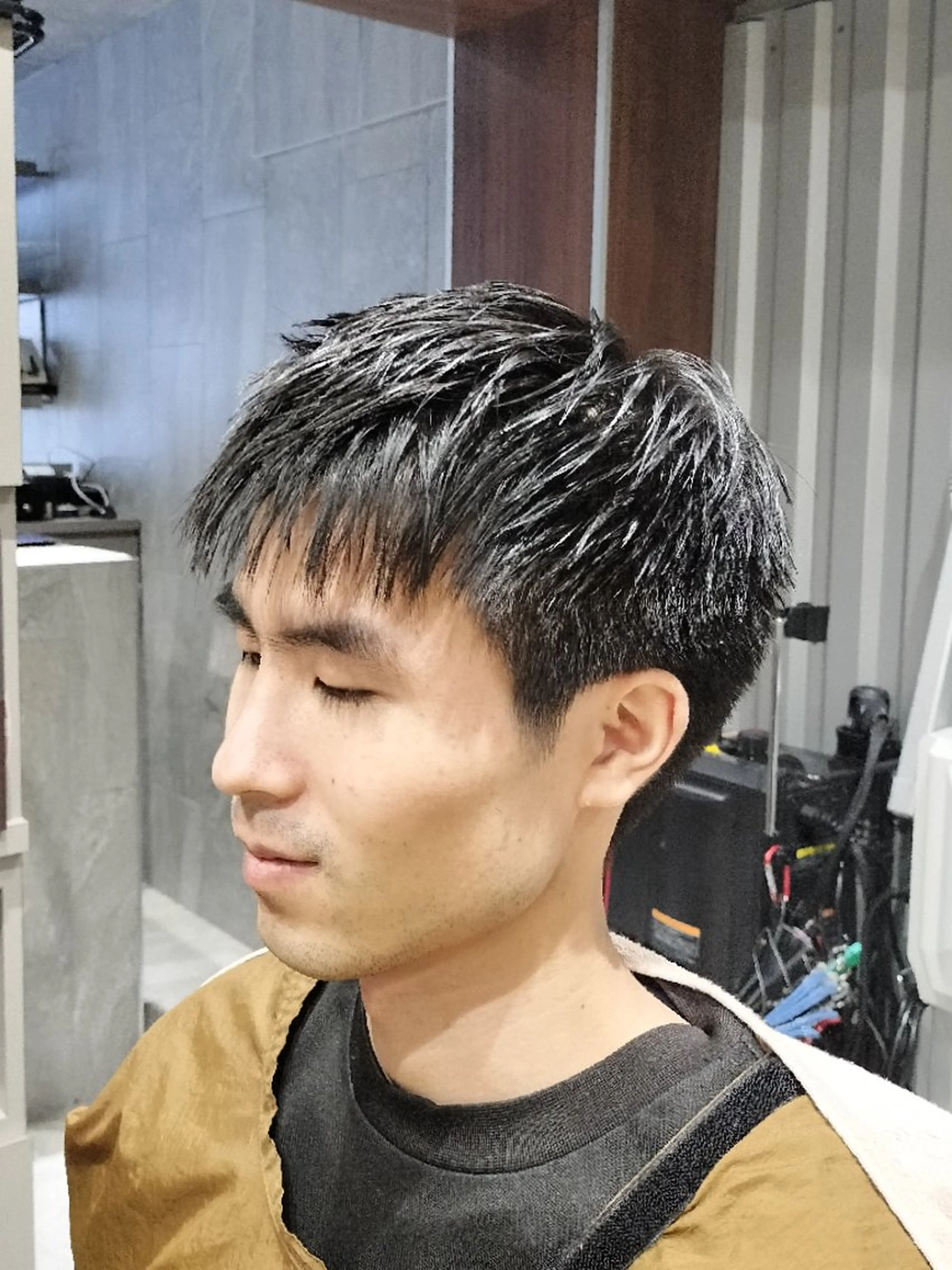 ショート センス本店所属・大沼 達郎のヘアスタイル