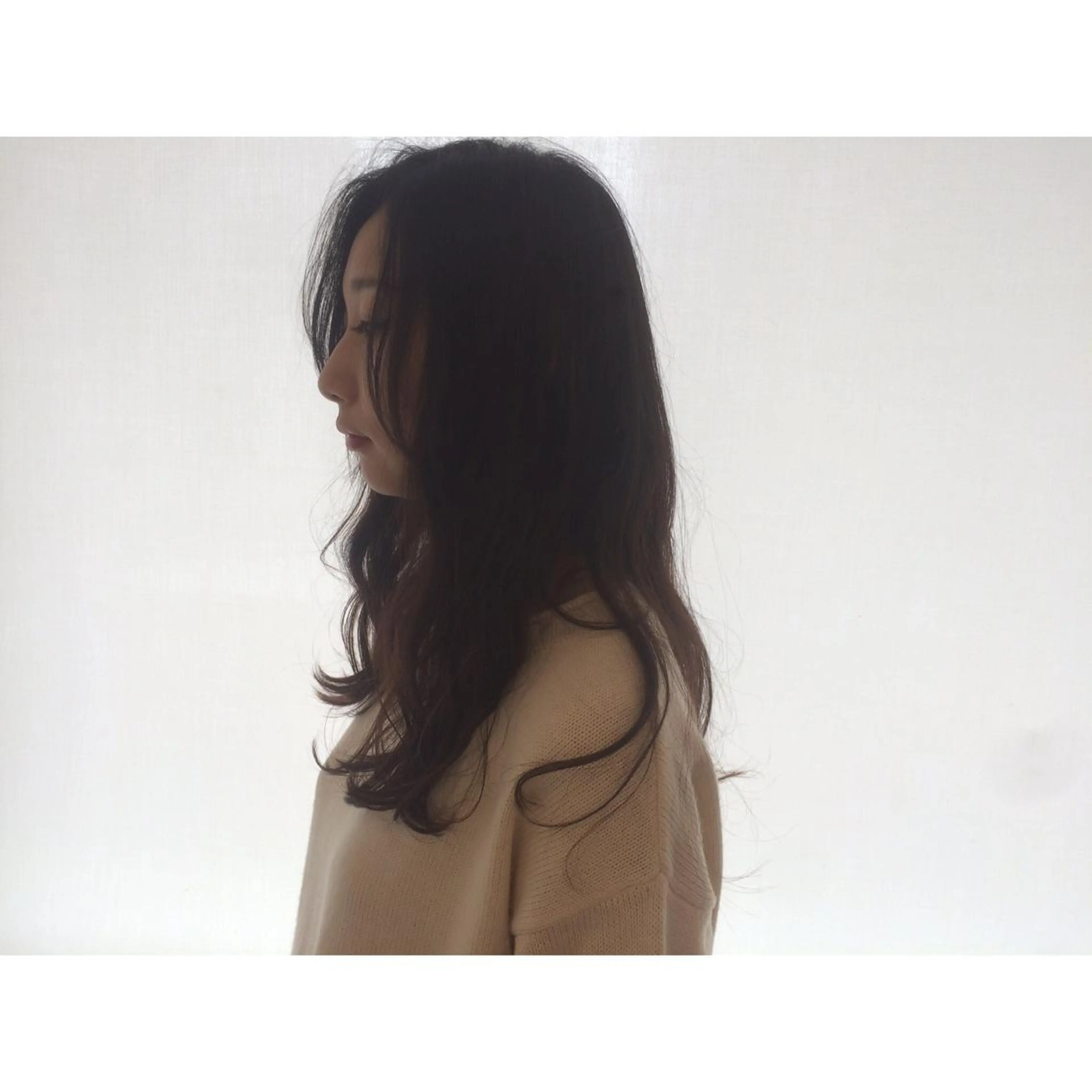 ミディアム セミロング ロング 日々所属・谷 大地のヘアスタイル