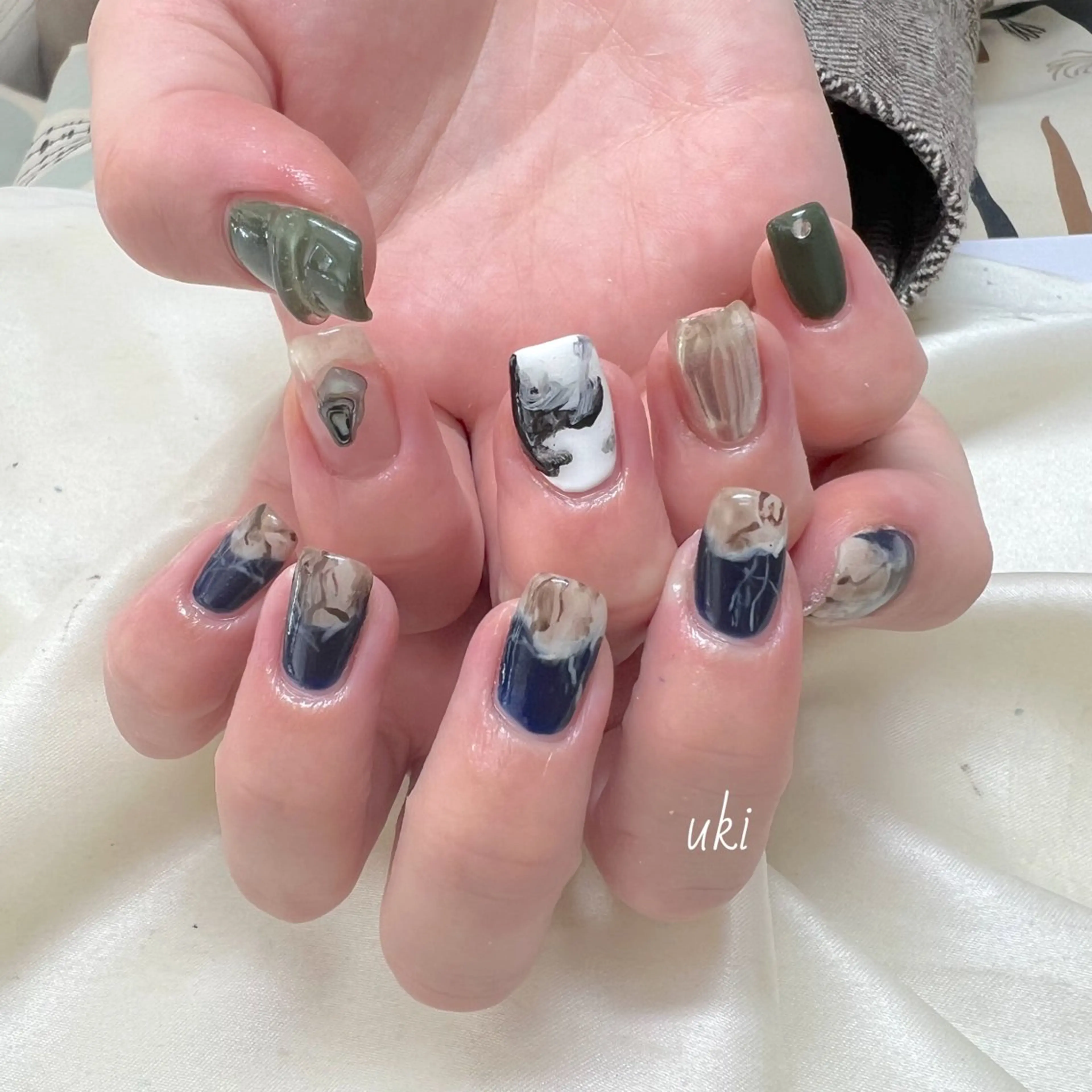 ネイル ハンドネイル Ameri nail /UKIのネイルデザイン