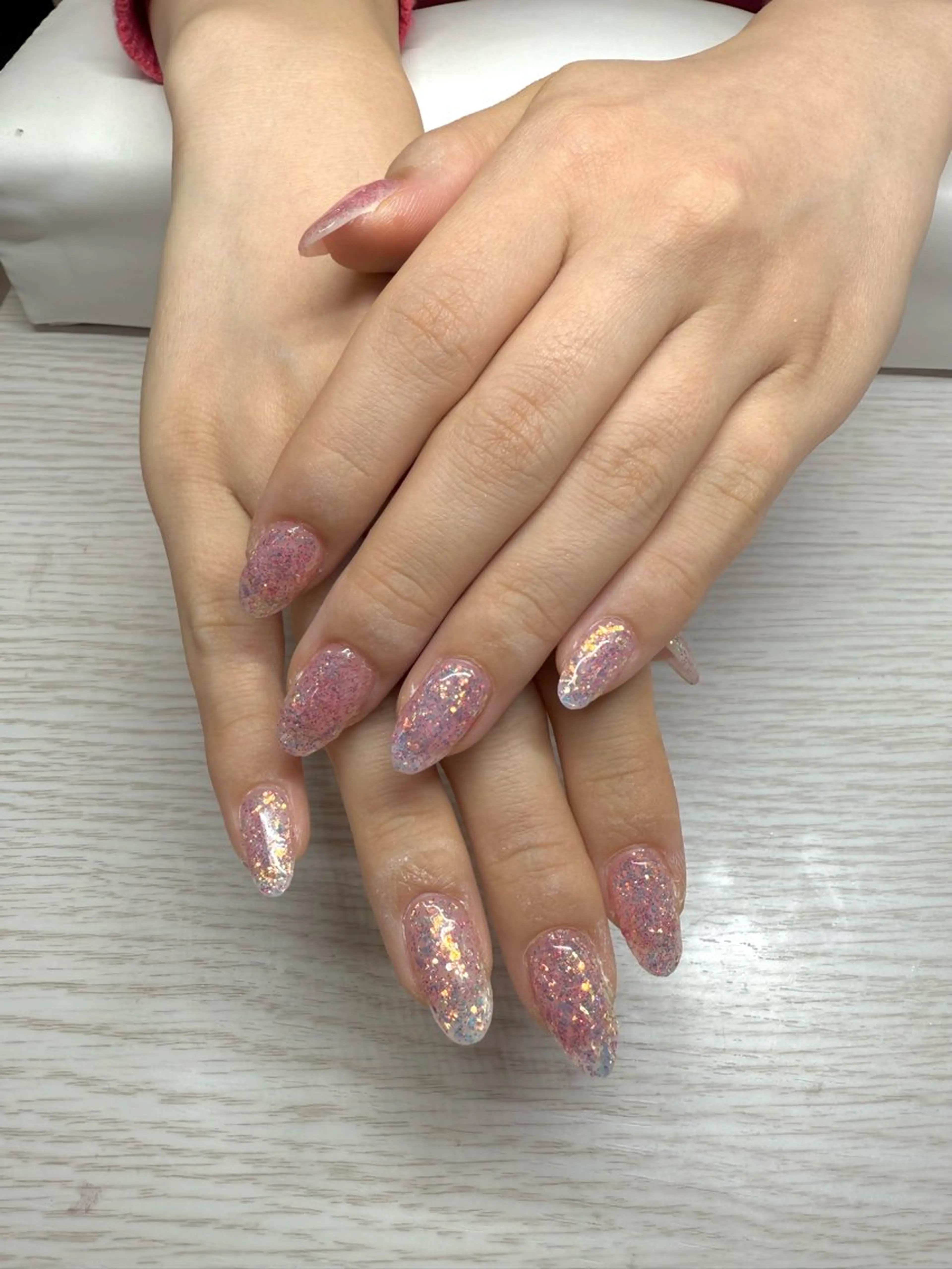 ネイル ラメ(グリッター) TRU ♡moeka♡のネイルデザイン