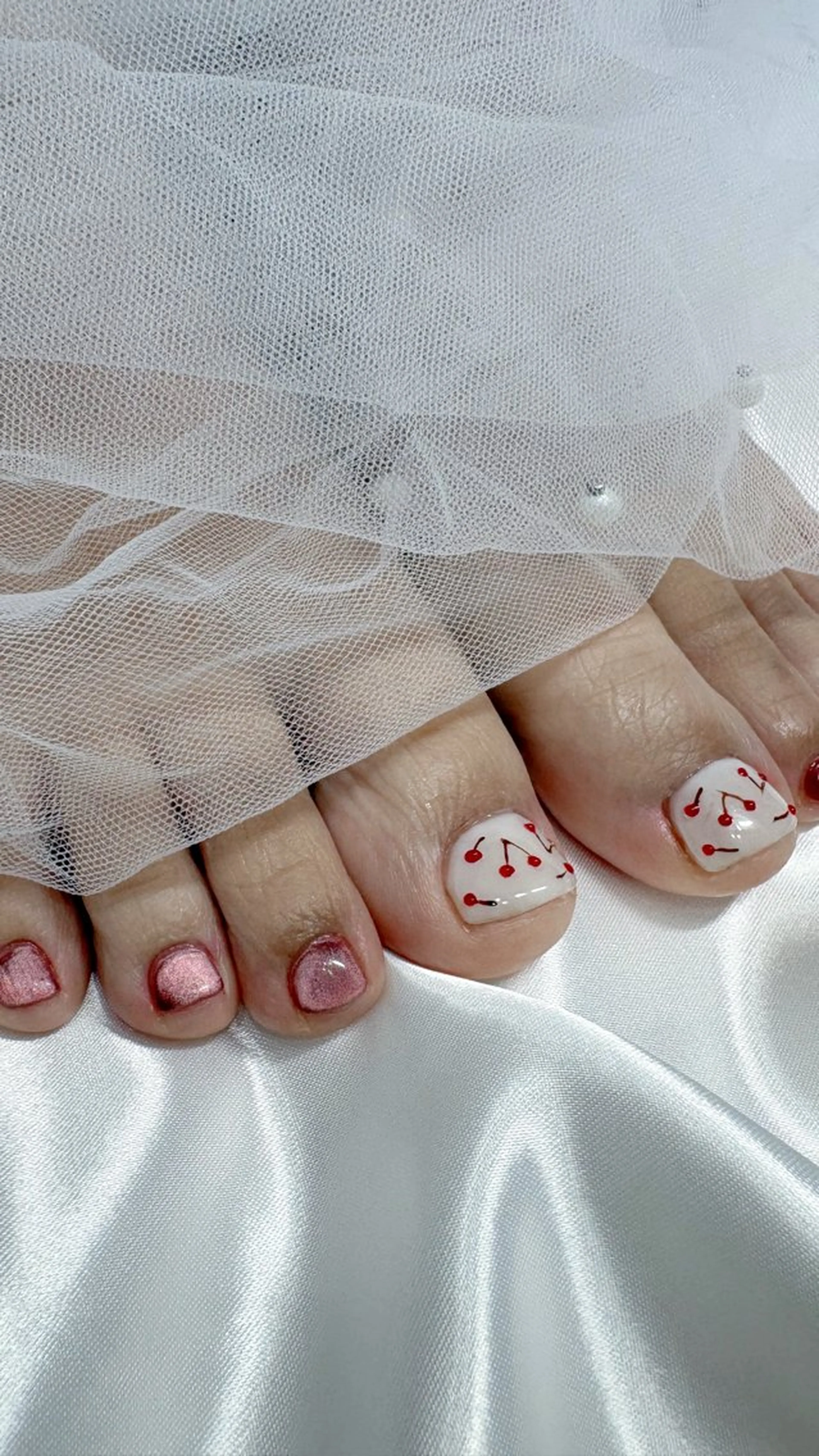 ネイル フットネイル Private nail salon　n＋【エヌプラス】所属・大島 心花のネイルデザイン