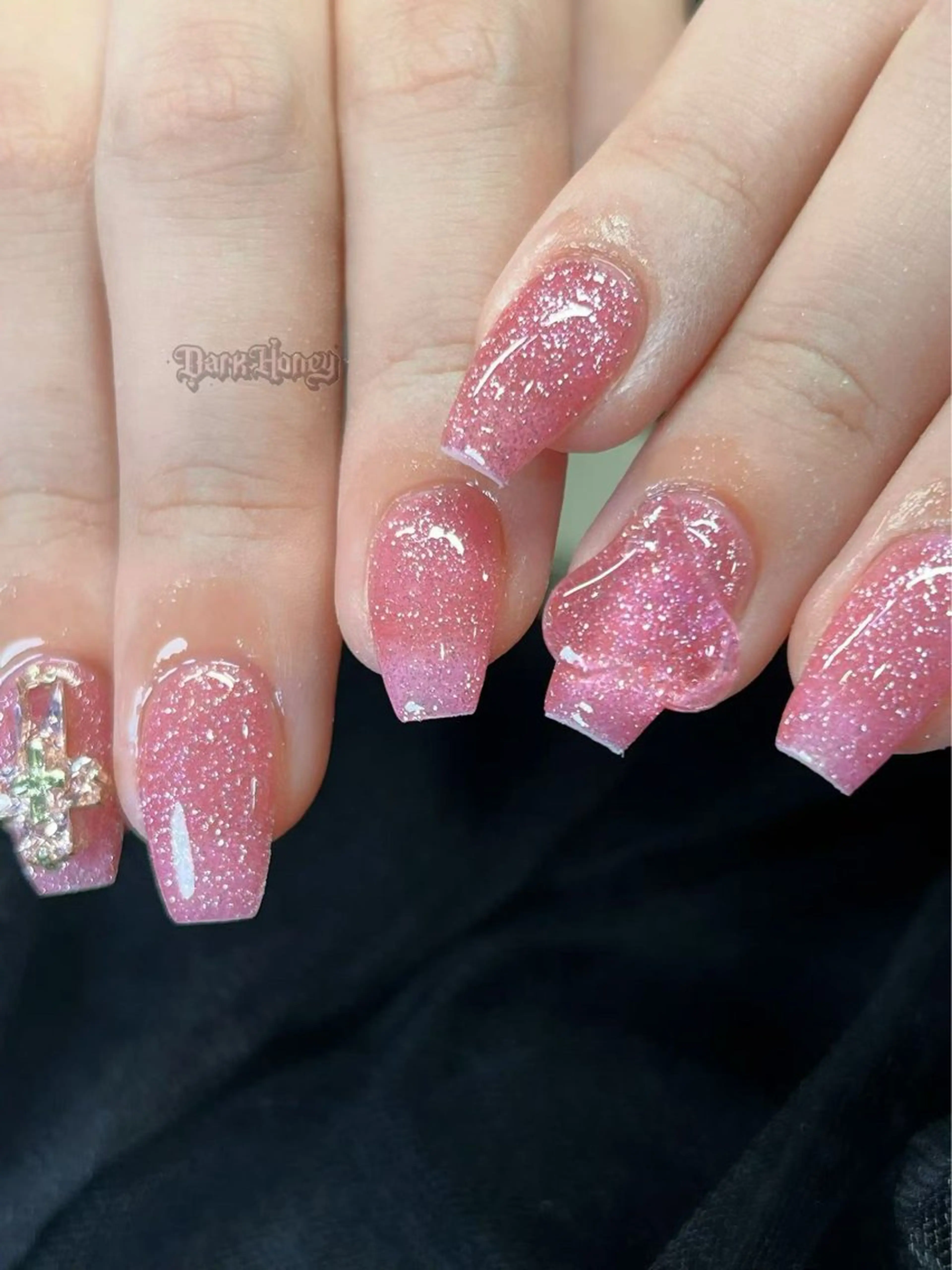 ネイル ハンドネイル Dark Honey nozomiのネイルデザイン