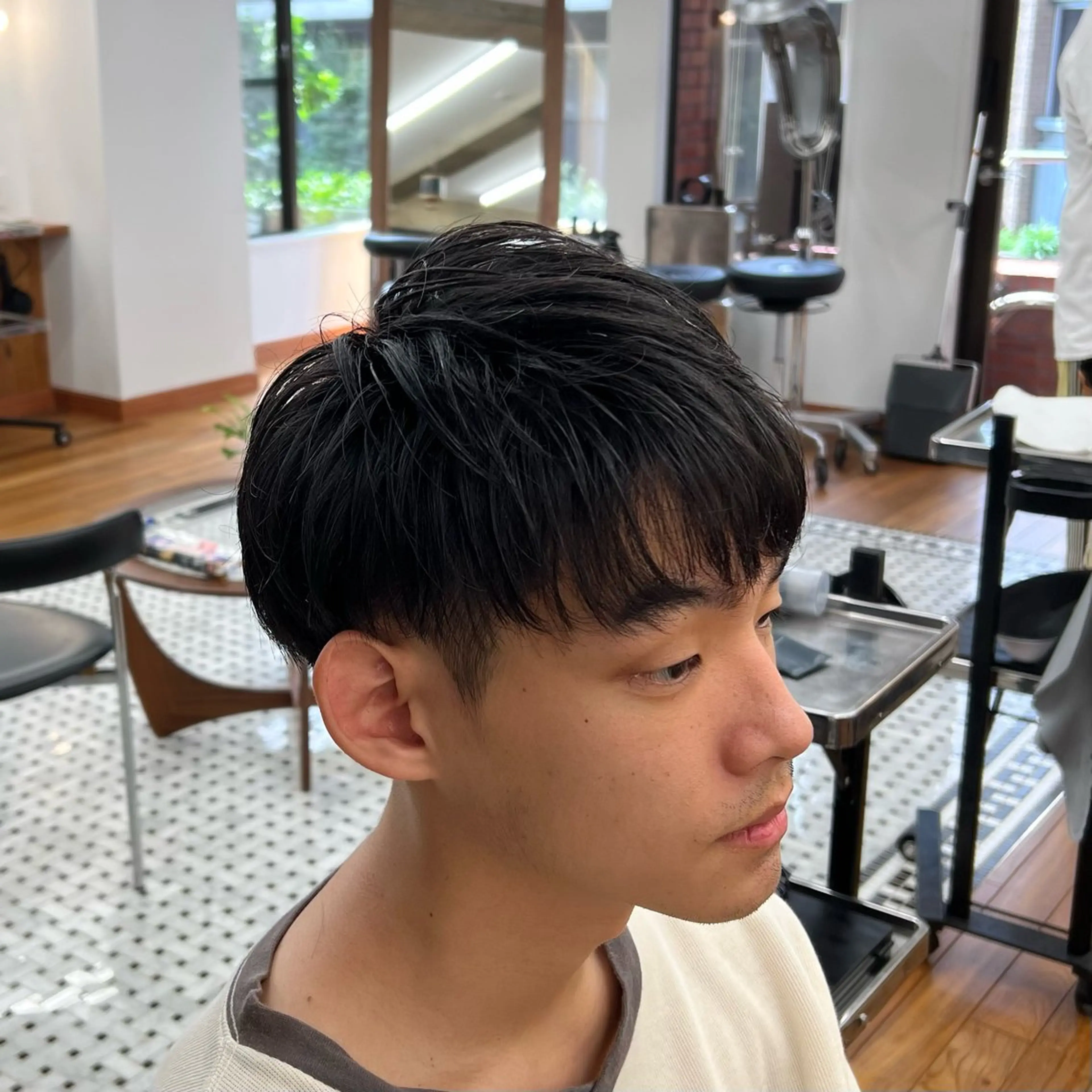 ショート メンズ ショートヘア カット メンズカット✂️ スキンフェード伊藤陸のヘアスタイル