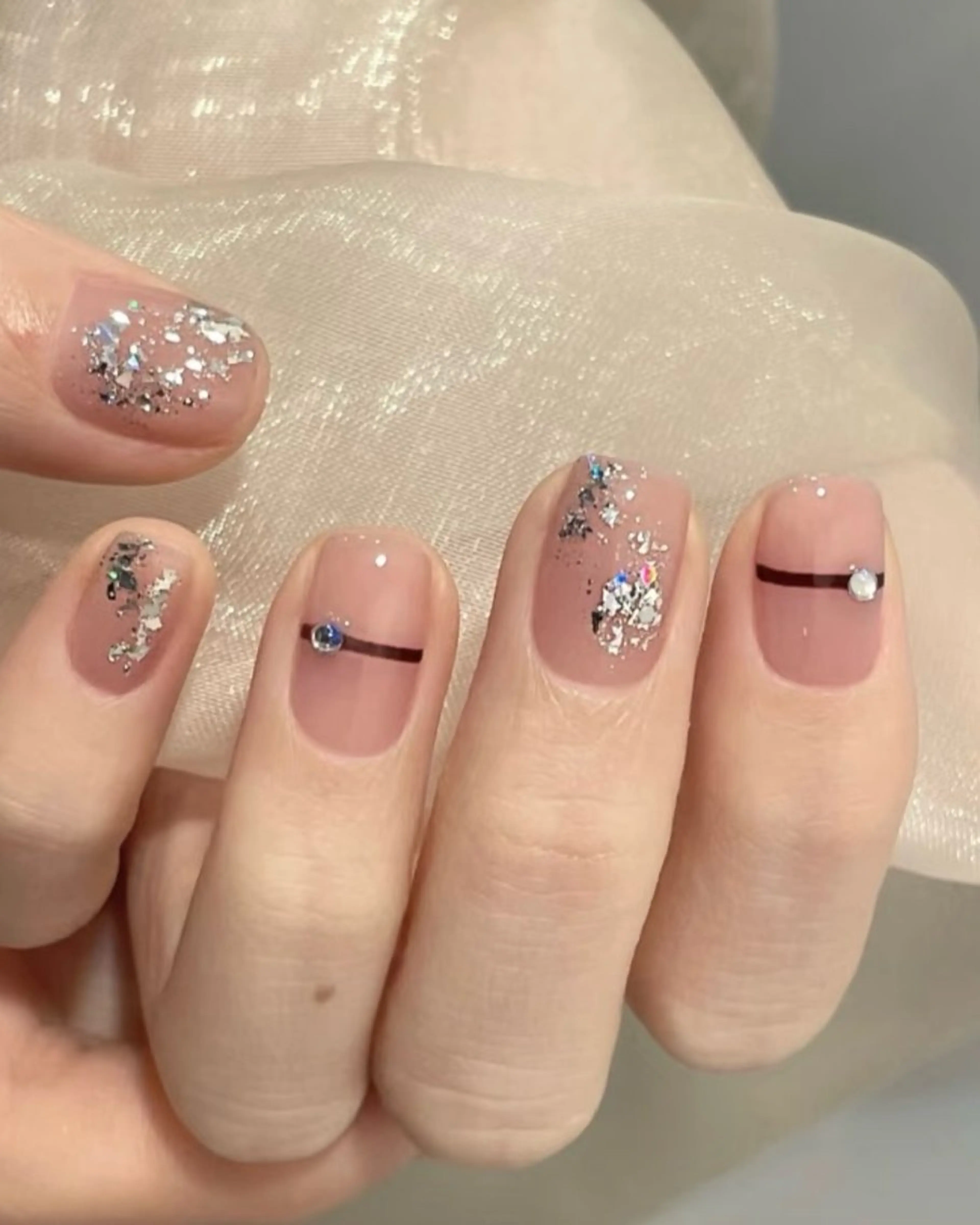 持ち込みデザイン【アート6本まで】【ソフトジェルオフ無料】の写真