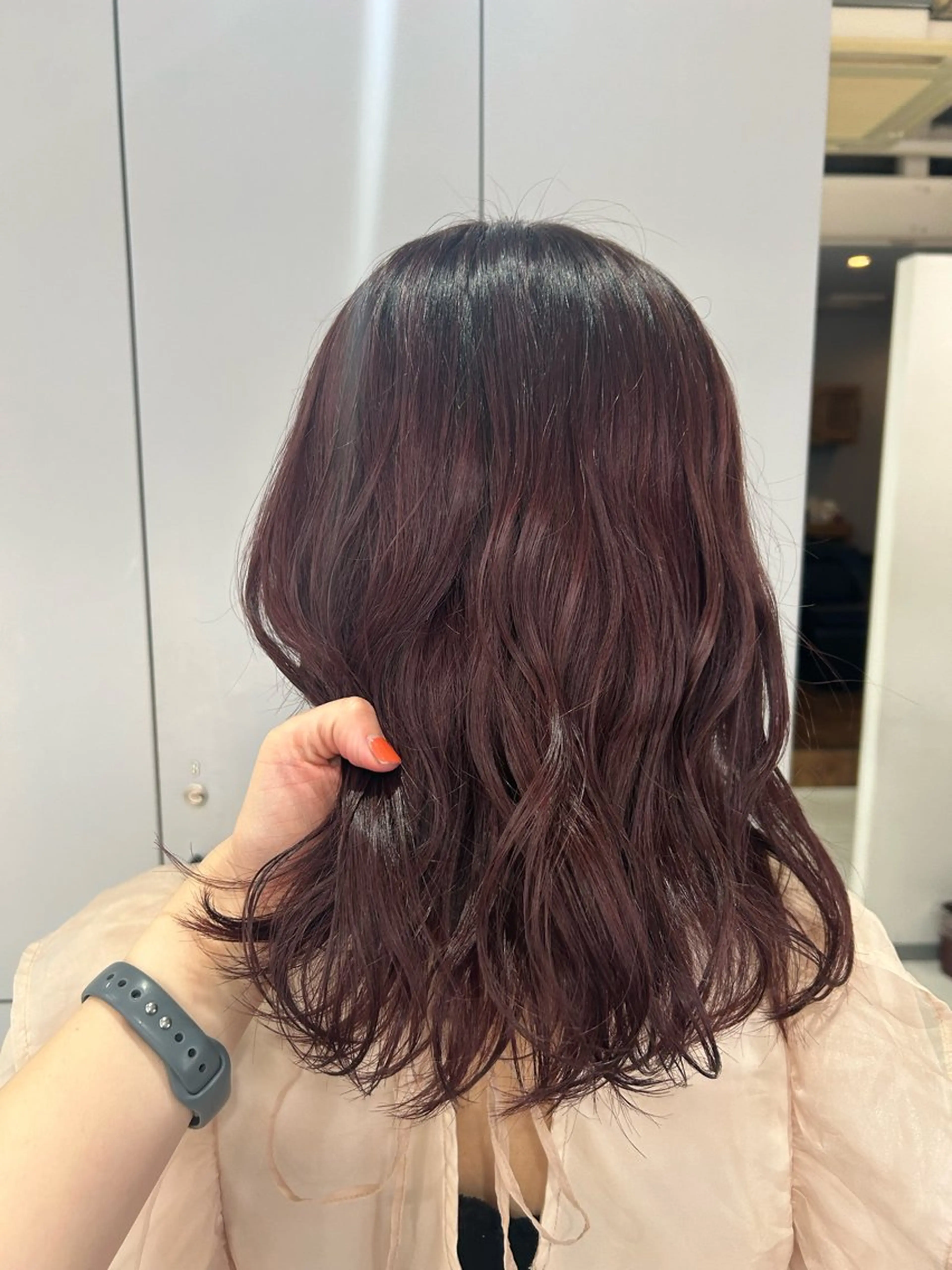 ミディアム hana _のヘアスタイル