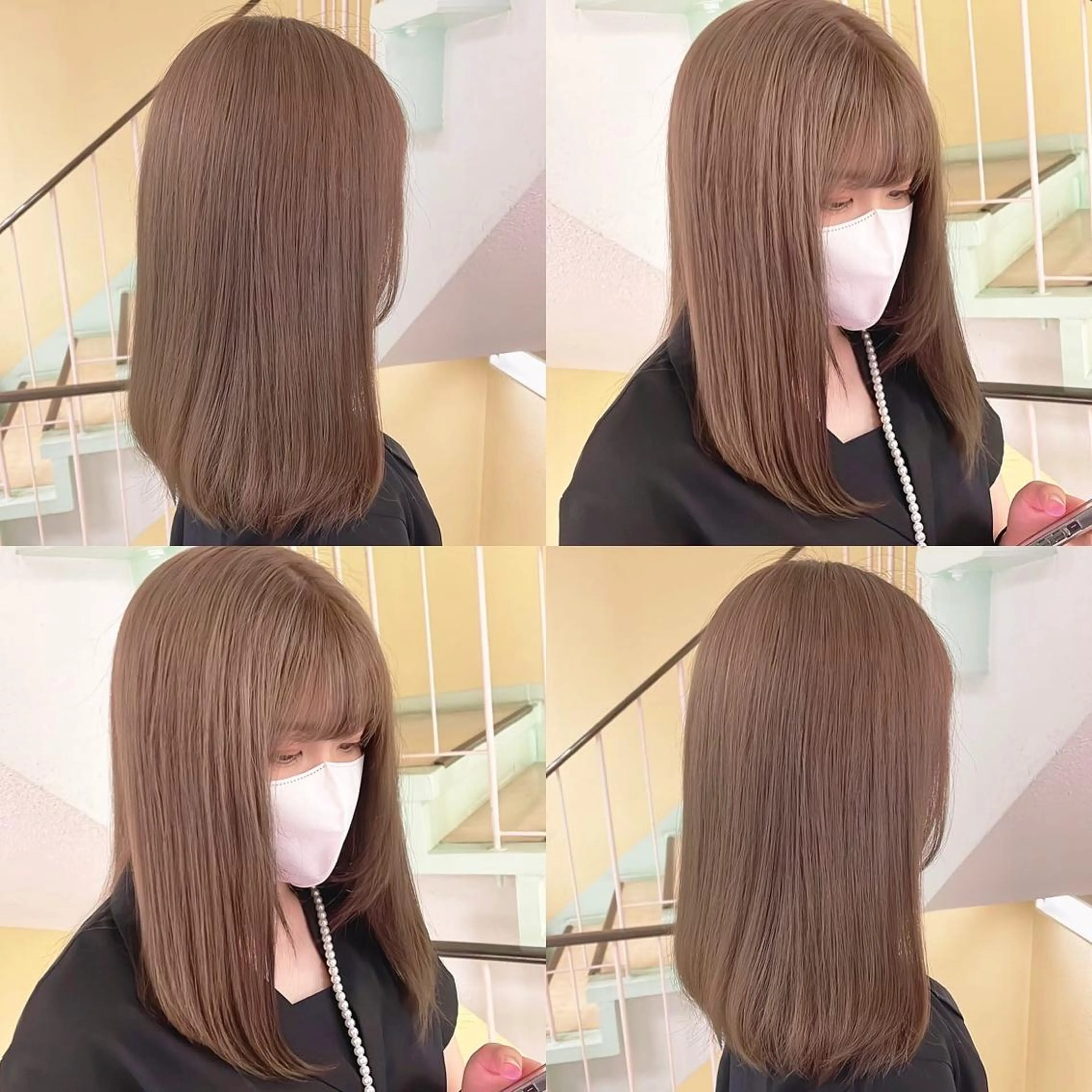 カラー ヘアカラー トリートメント 渋谷:インナーカラー ／🍒エリカ🍒のヘアスタイル