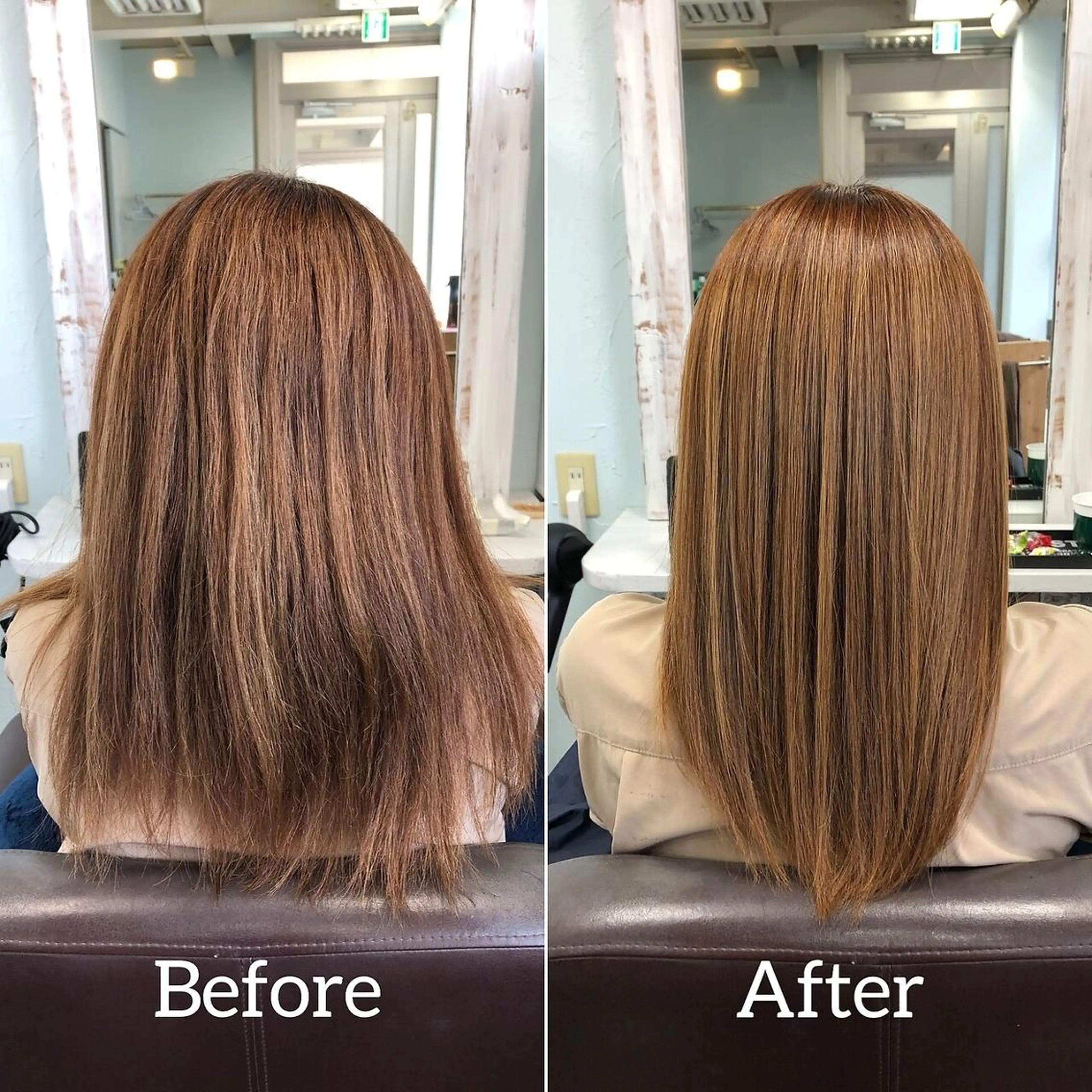 【髪質改善ヘアエステ】の写真