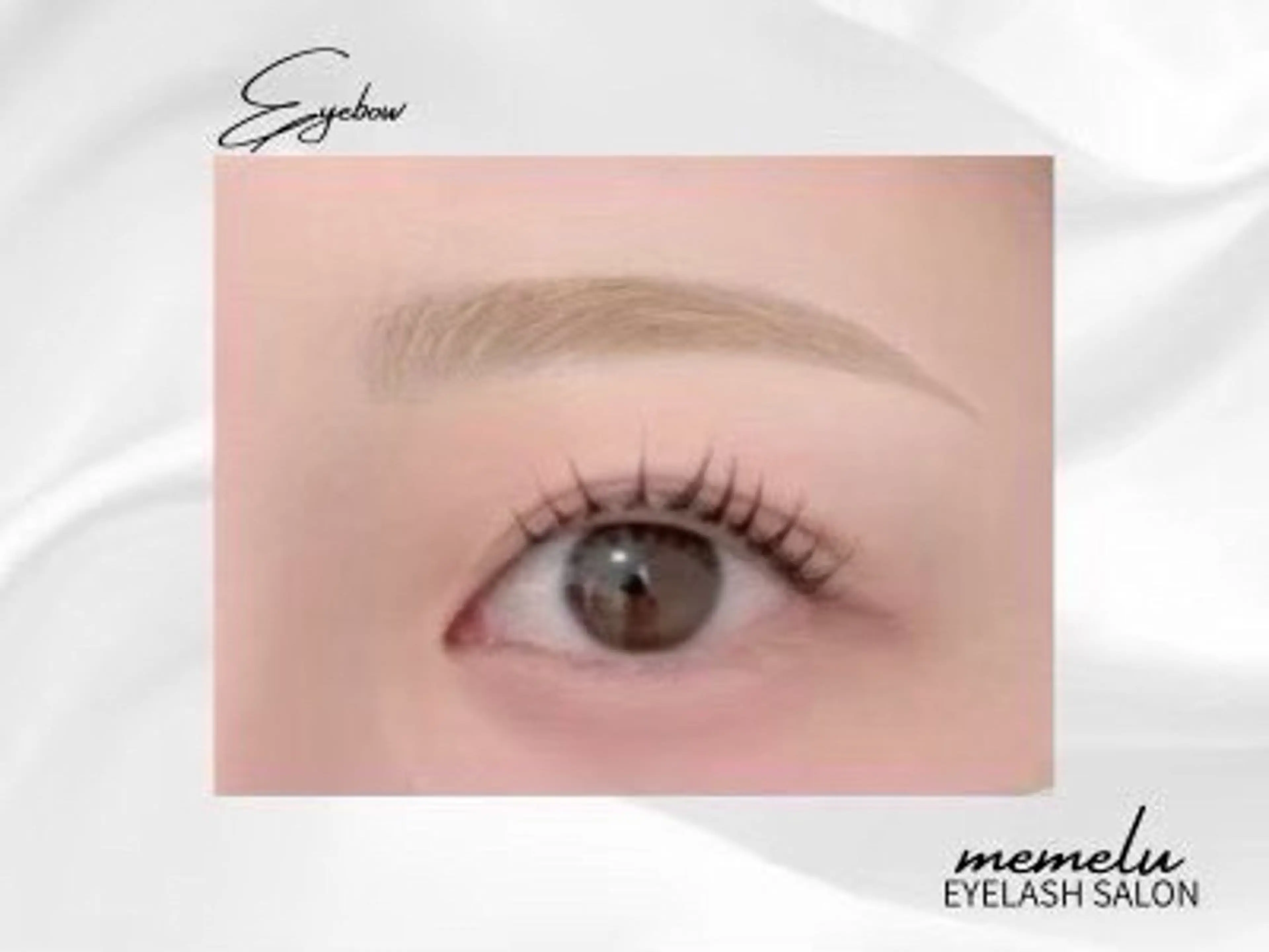 アイブロウ ワックス脱毛 🧸menoa 加古川店🧸のマツエク・マツパデザイン