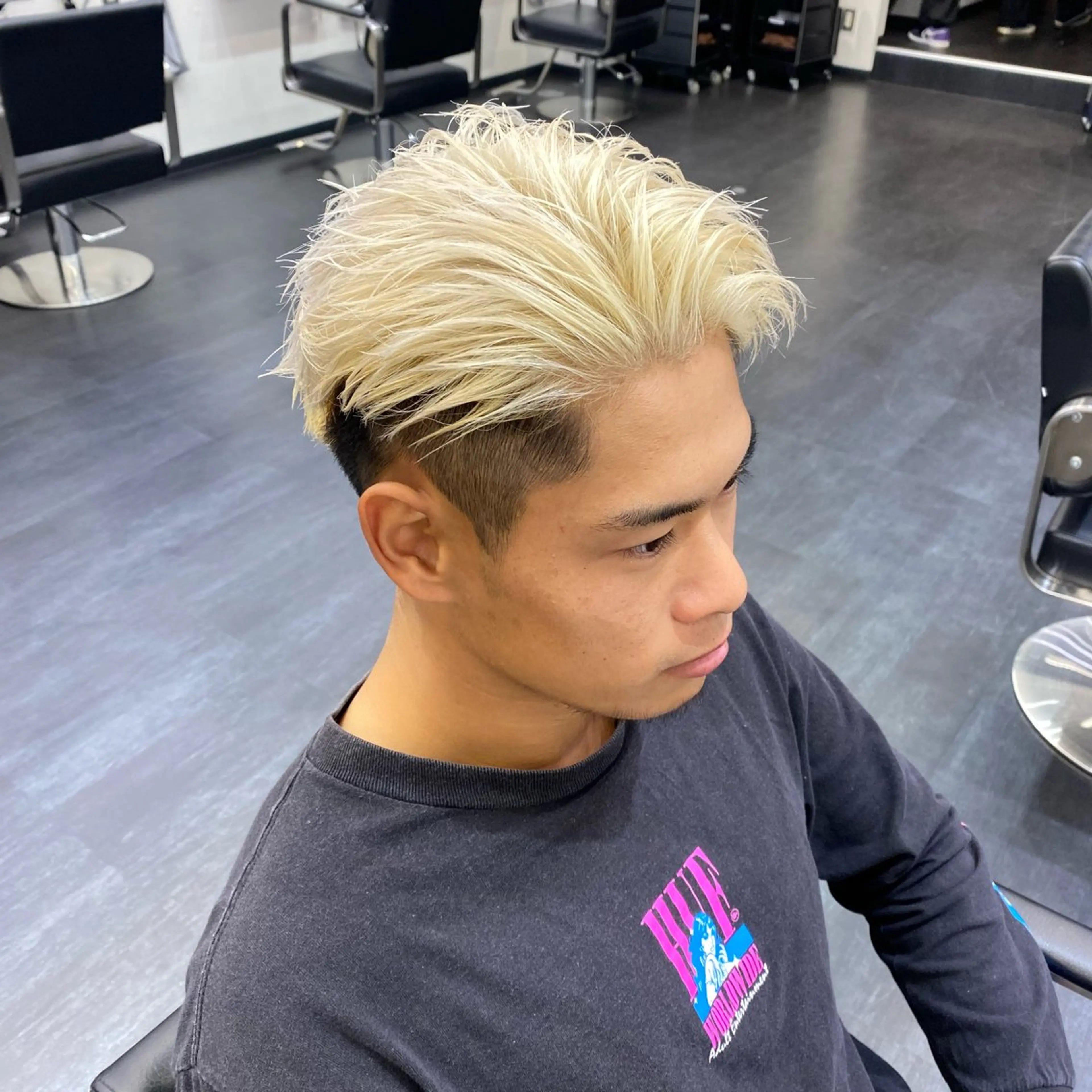 ショート カラー メンズ 👹メンズ鬼特化 /赤池琉👹のヘアスタイル