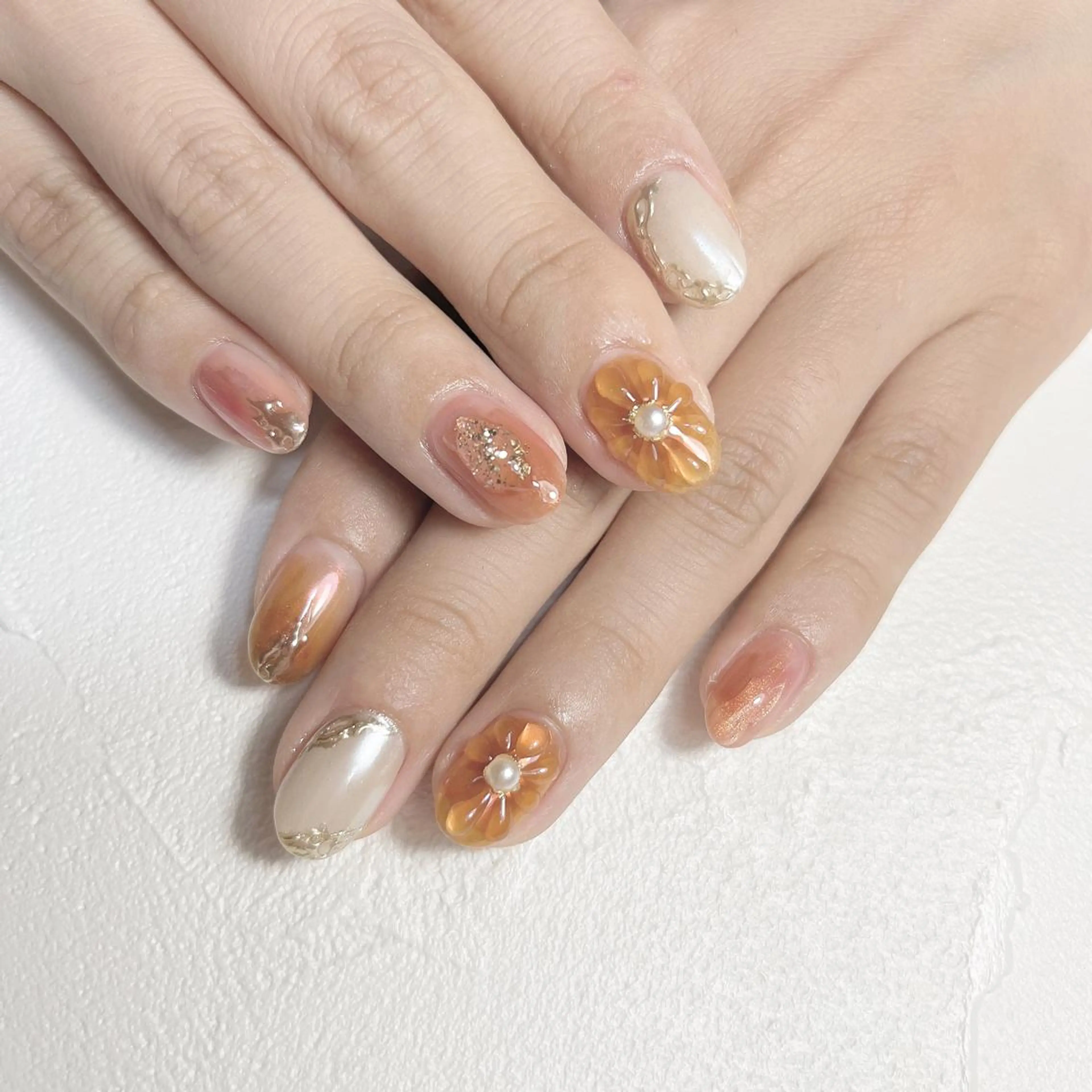 ネイル ニュアンスネイル ぷっくりネイル Room nailのネイルデザイン