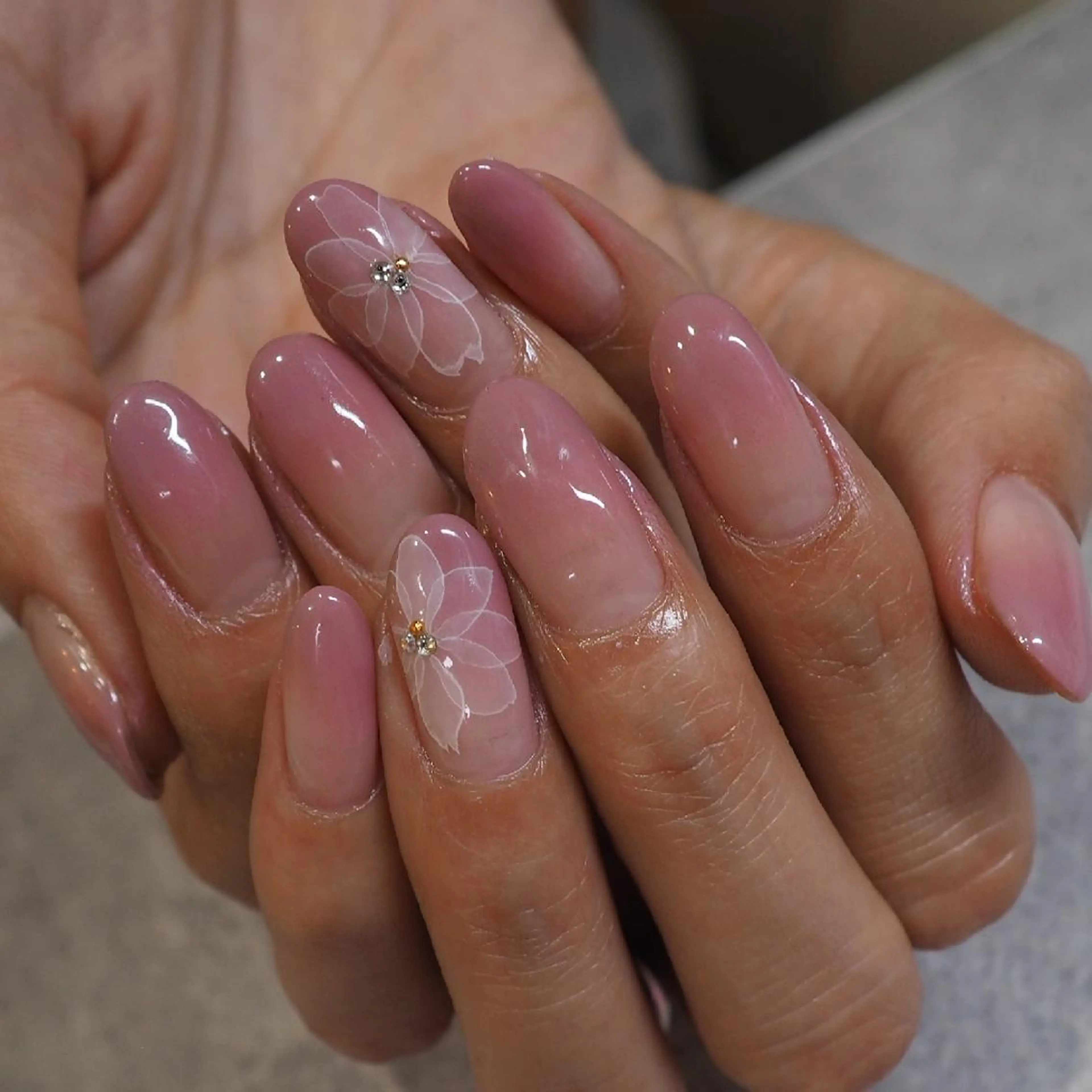 ネイル アートネイル ジェルネイル infinity skyのネイルデザイン