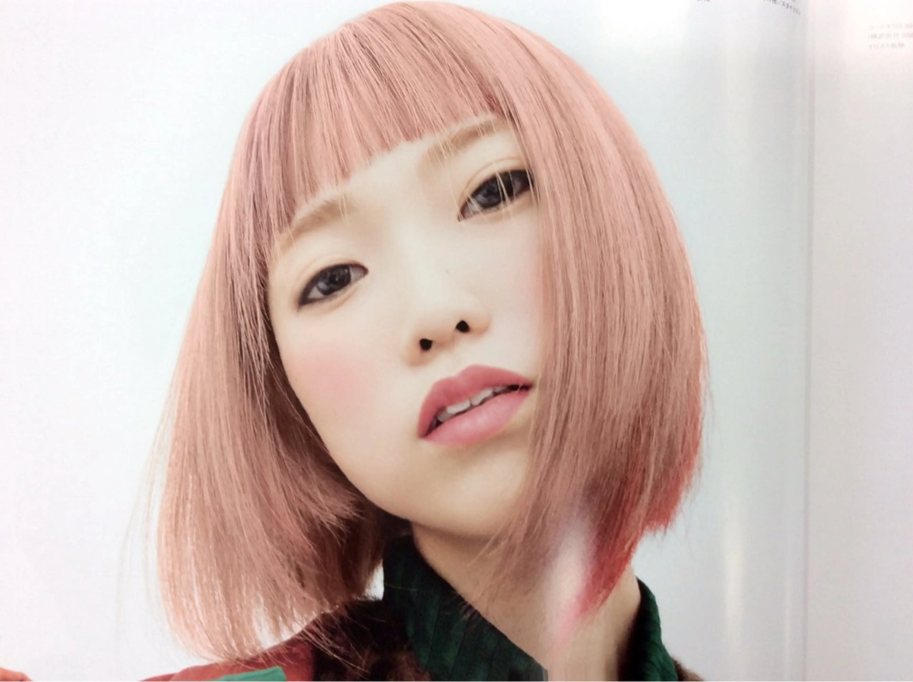 ショート カラー ヘアアレンジ オレンジ au美容室所属・au栄矢場町 水素髪質改善Tのヘアスタイル