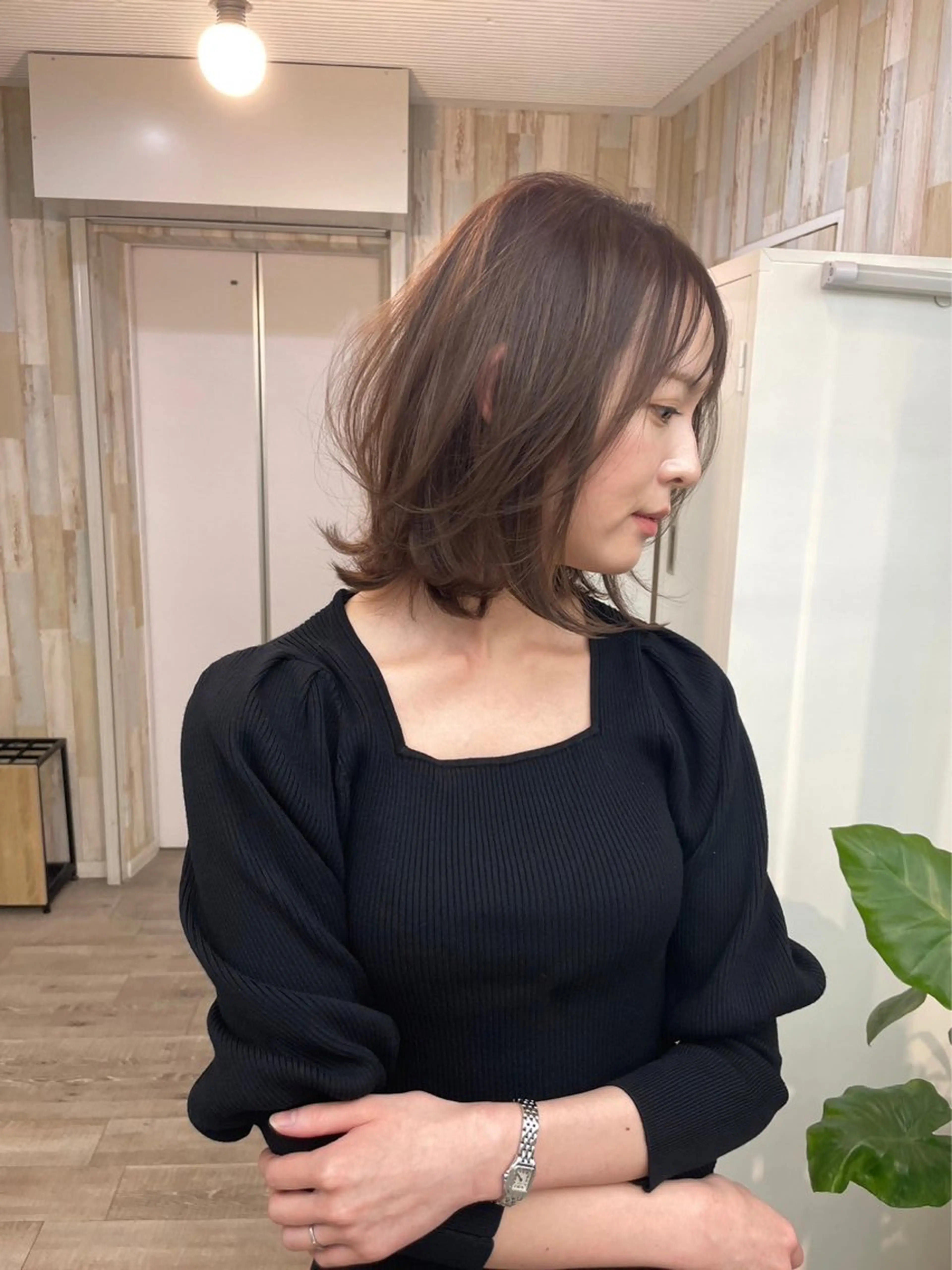 ミディアム RIKU /似合わせカット🌱のヘアスタイル