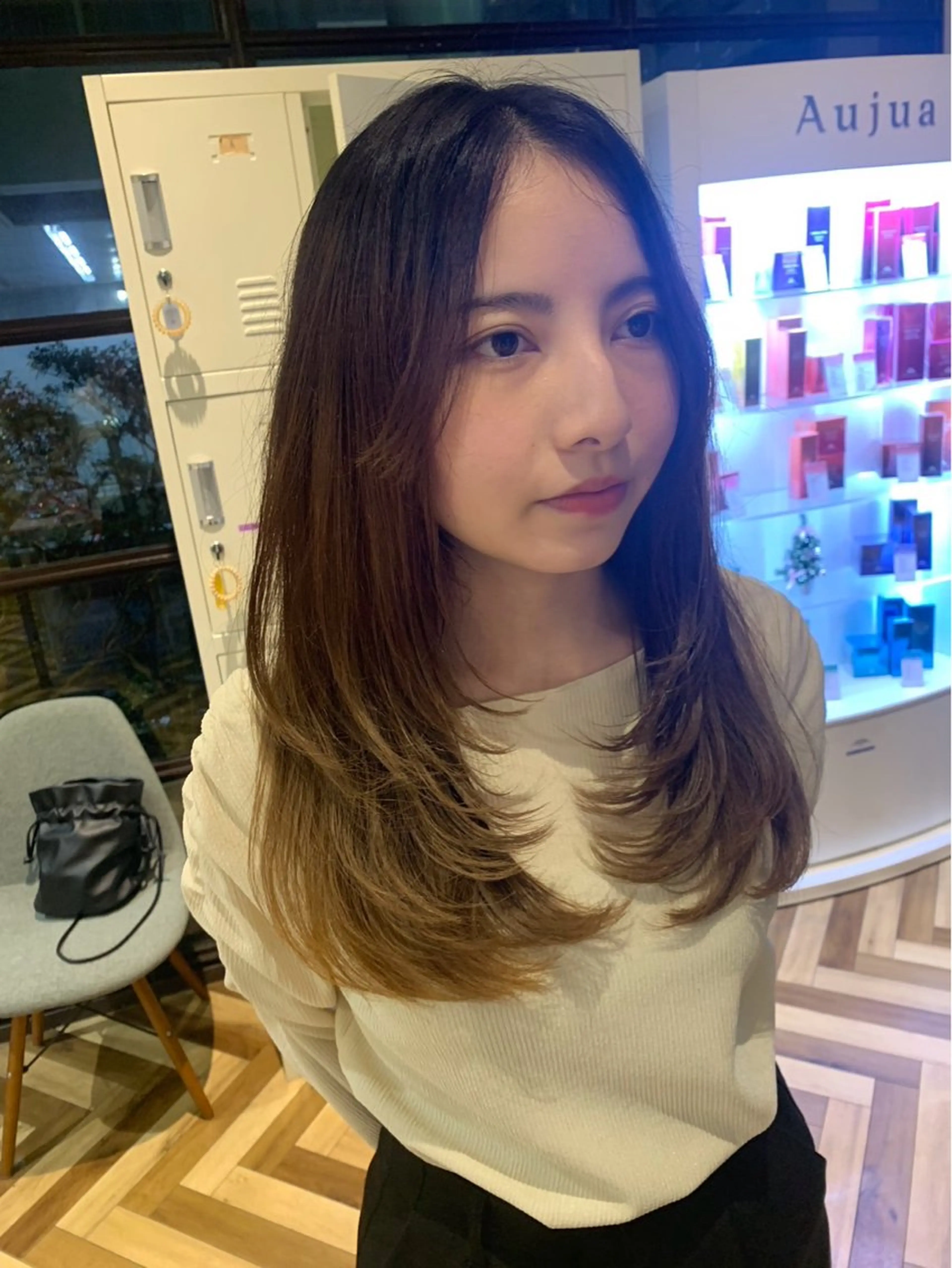 ロング 戸丸 絵夢のヘアスタイル