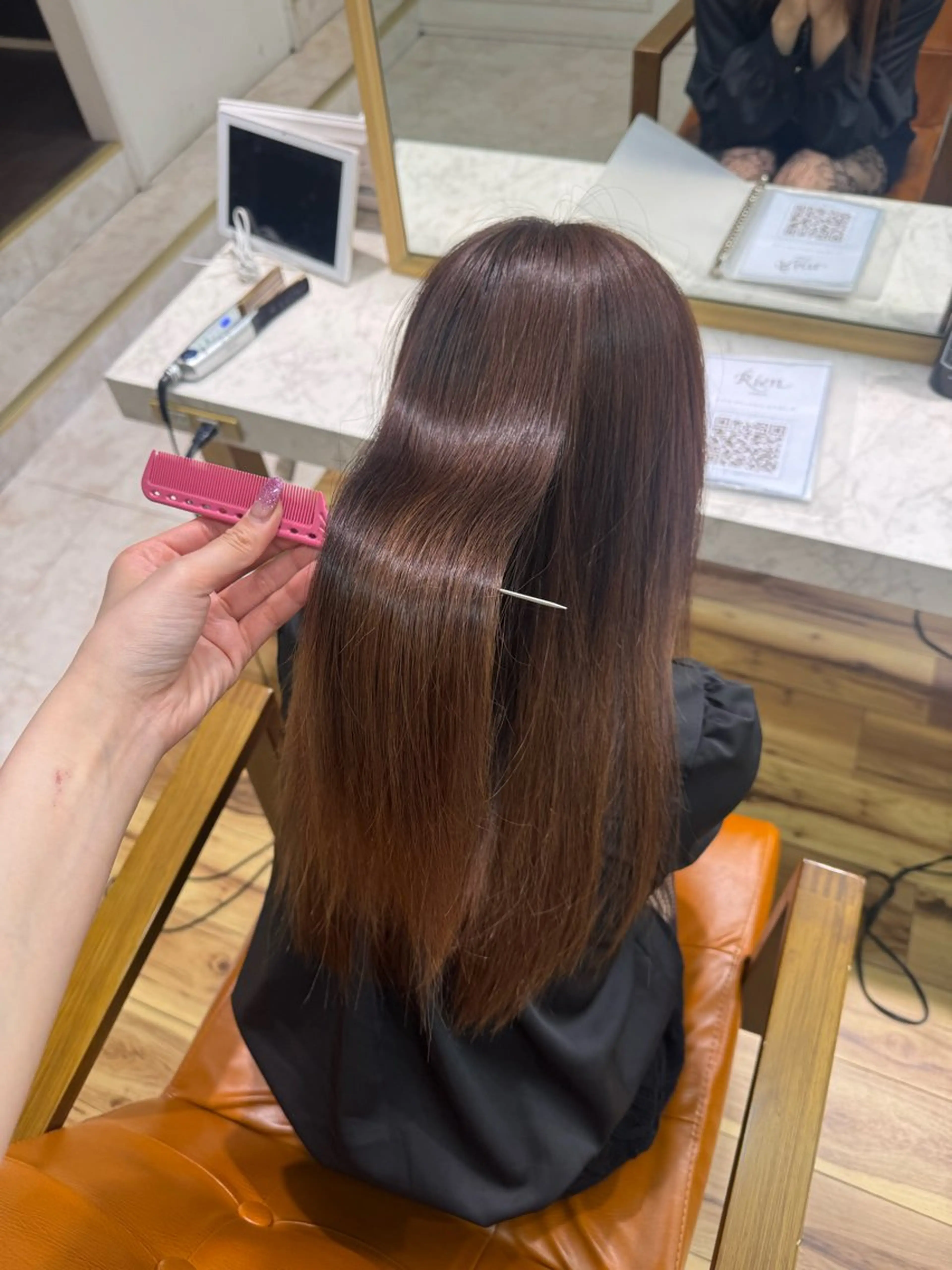 ロング トリートメント トリートメント 野中 悠那のヘアスタイル