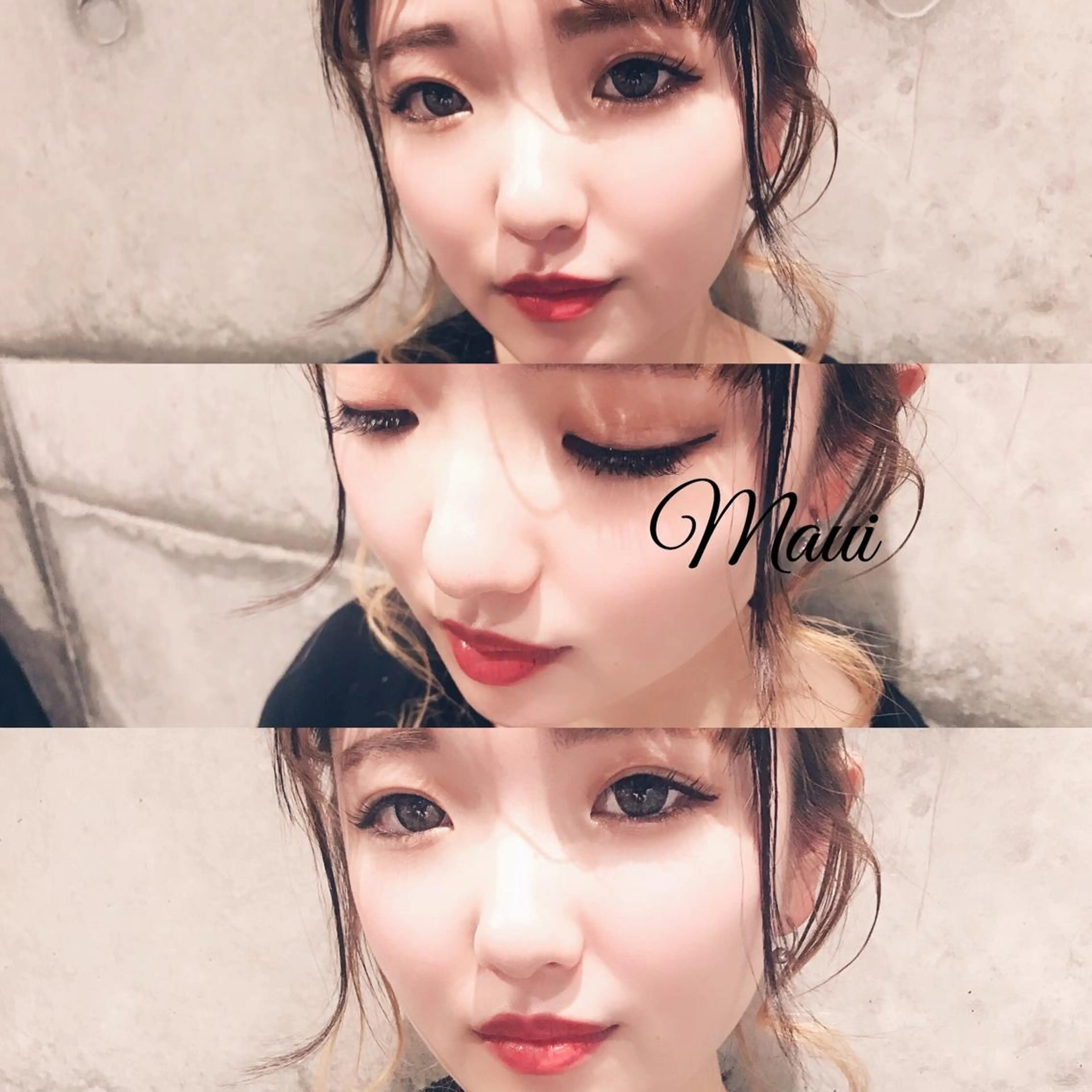 マツエク・マツパ カラーマツエク 多賀 ちかのマツエク・マツパデザイン